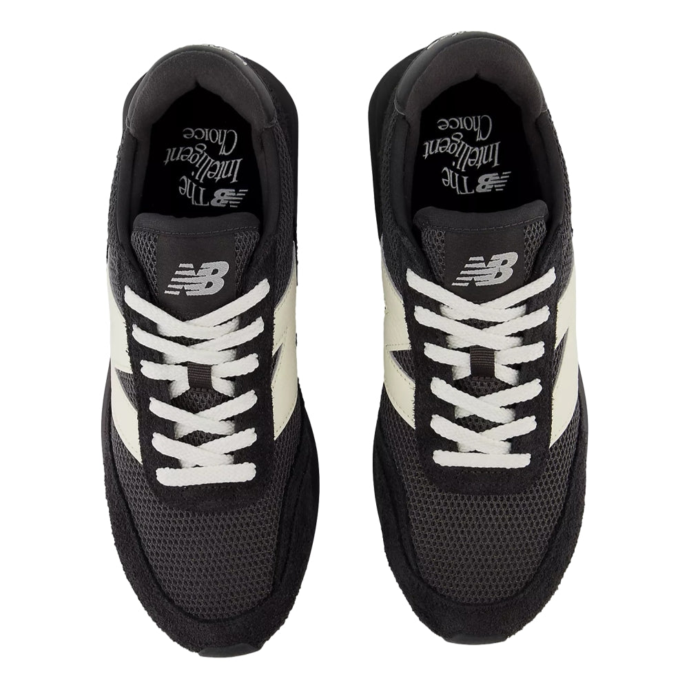 New Balance 370 Black Running Shoes for Men & Women - Lightweight Comfortable Sneakers for Jogging, Walking & Gym Workouts