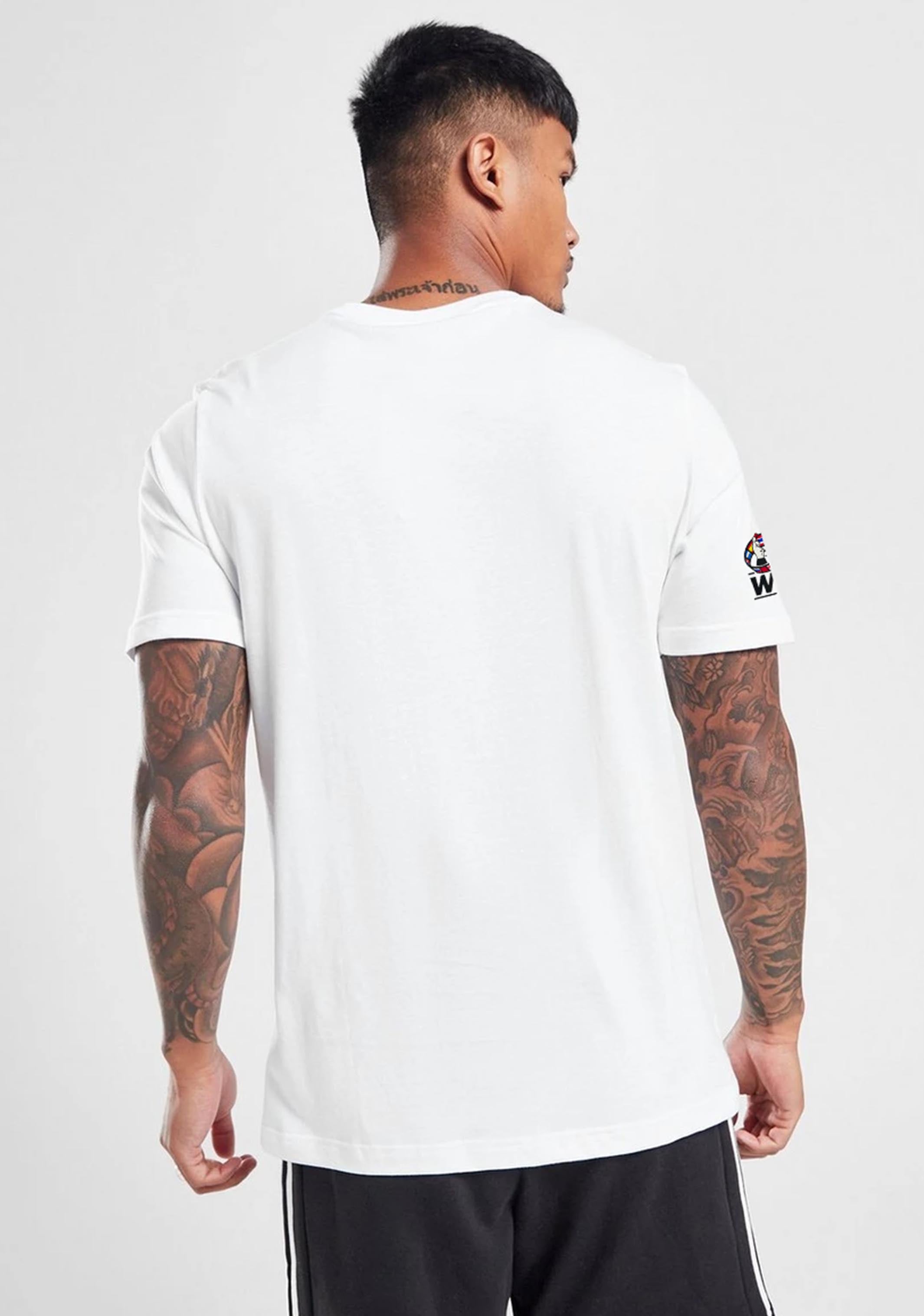 Adidas Men's Classic Heritage Cotton T-Shirt - Comfortable Casual Crew Neck Tee for Everyday Wear, Gym & Street Style
