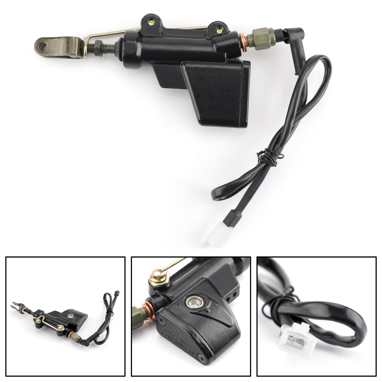 APR125 2 APR125 2F APR150 2 Rear Brake Master Cylinder Replacement - Compatible with Apulia Scooters - Durable Motorcycle Braking System Part for Safe Riding & City Commuting