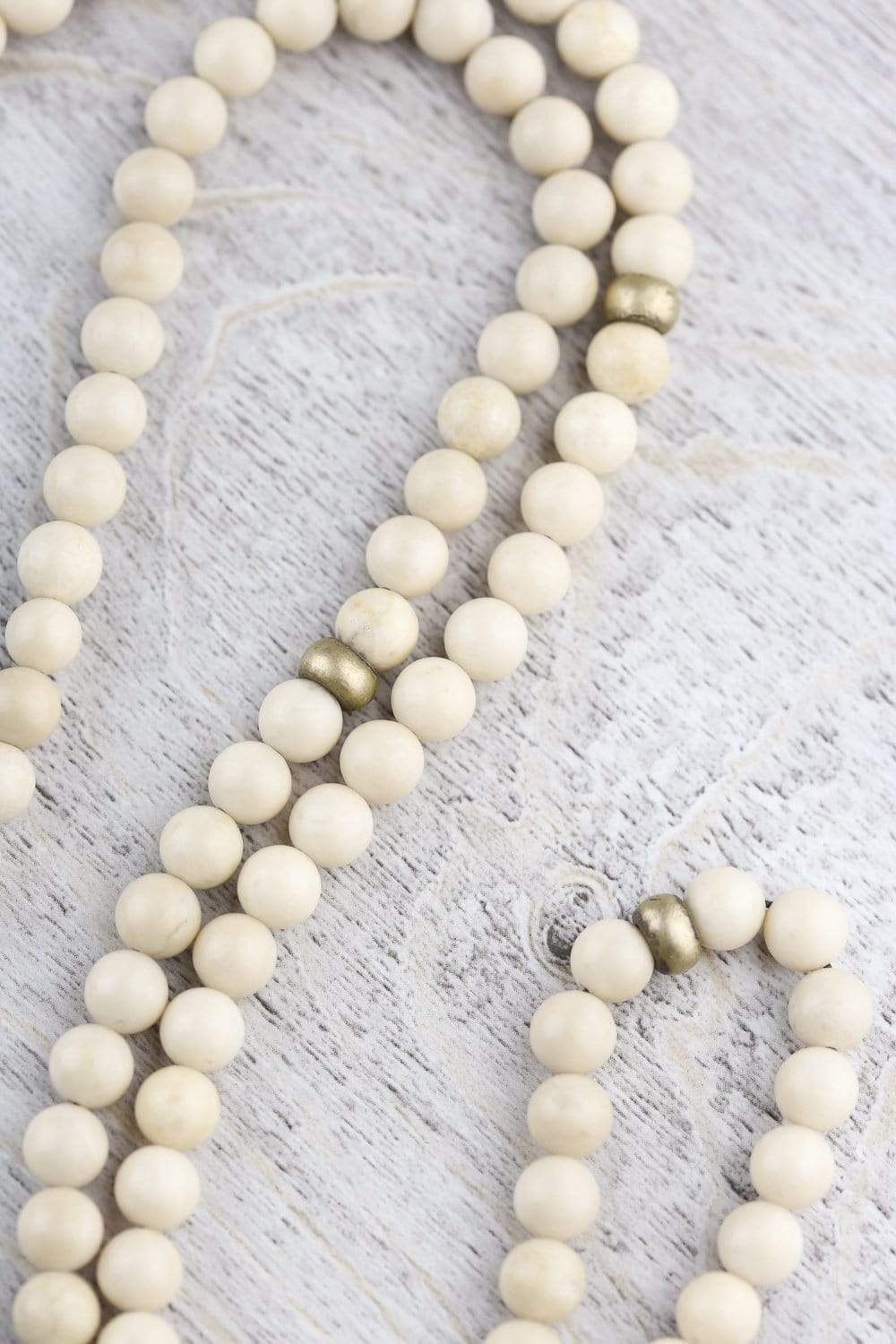 Guiding Fossil Jasper Mala Beads - Natural Healing Stone Meditation Bracelet for Stress Relief & Spiritual Balance | Perfect for Yoga, Mindfulness & Chakra Cleansing
