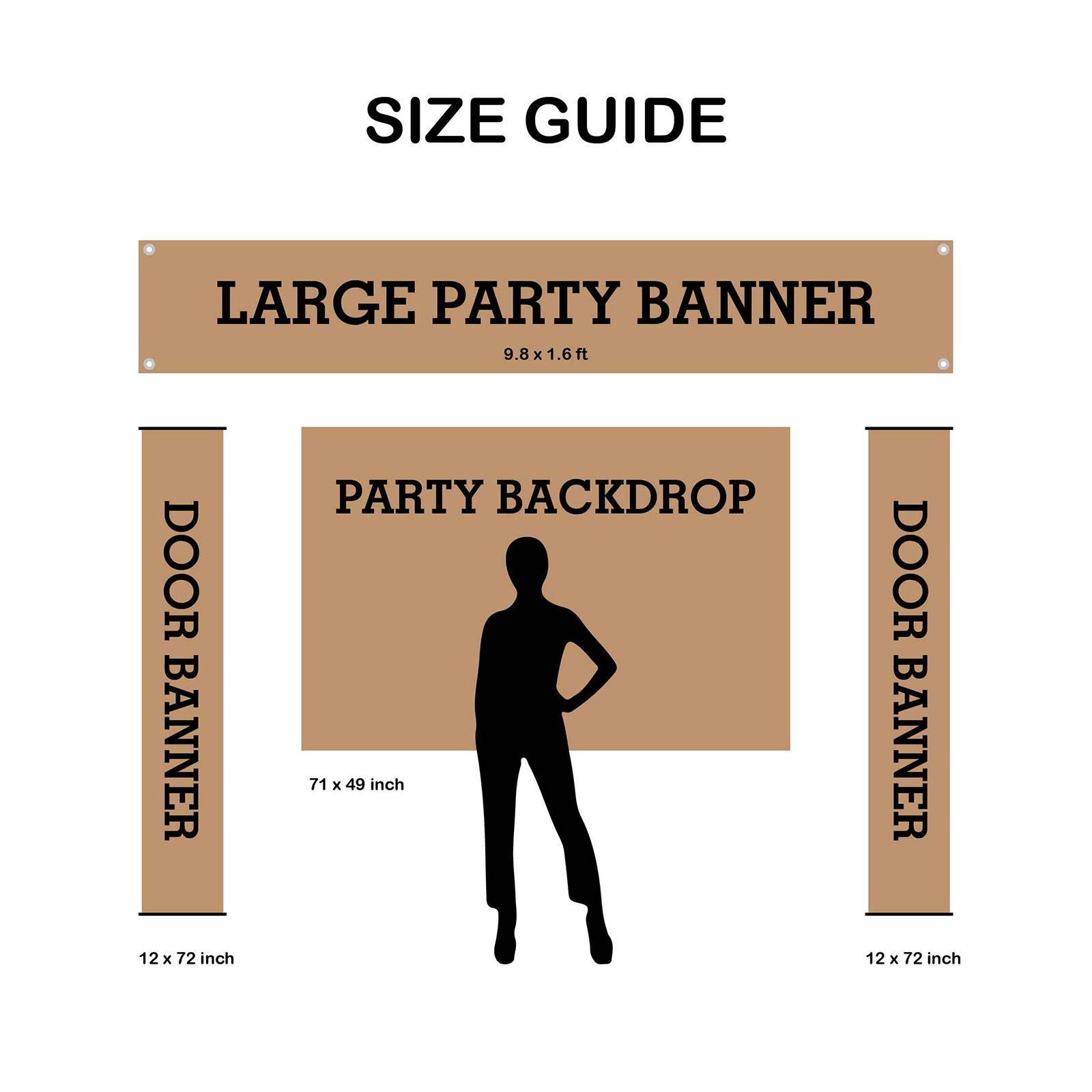 Music Theme Birthday Party Decorations - 71x49 Inch Happy Birthday Banner Backdrop for Boys & Girls, Wall Decor, Photo Booth Props - Perfect for Music Video Parties, Classroom Celebrations & Baby Showers