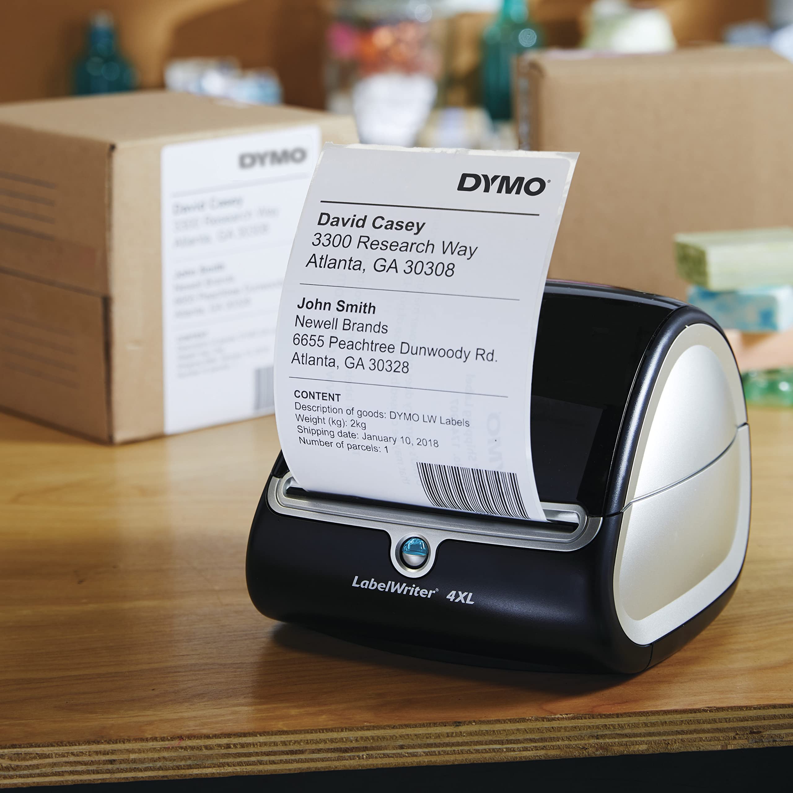 DYMO LabelWriter 4XL Shipping Label Printer for 4x6 Extra Large Labels - Perfect for Ecommerce, Amazon FBA & USPS Shipping Labels