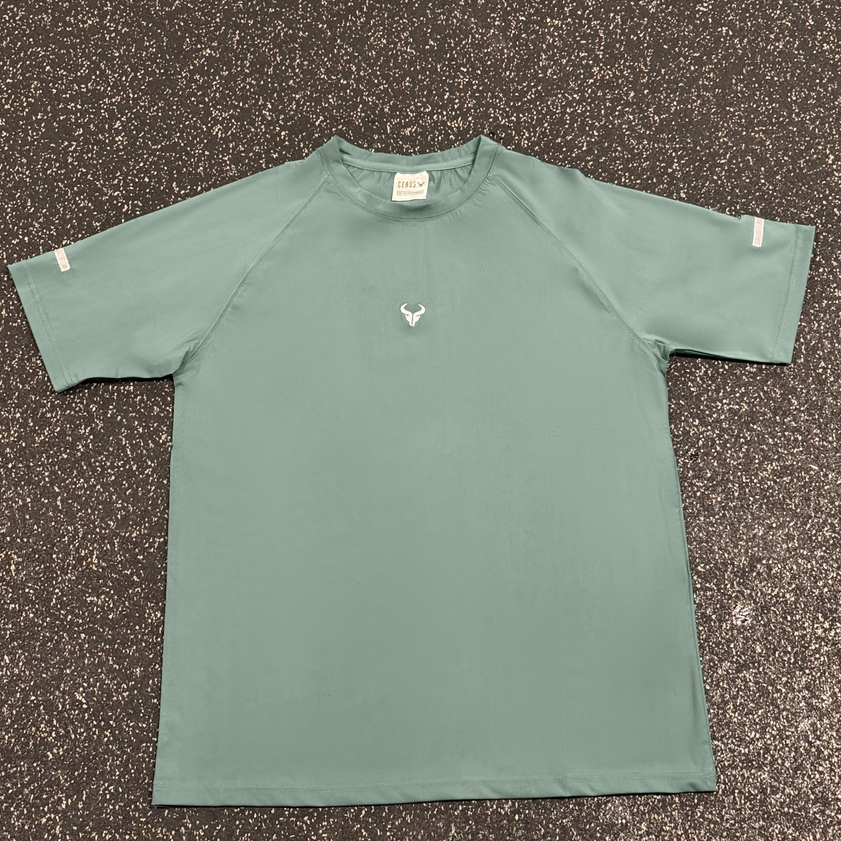 Cerus Green Quantum Men's T-Shirt - Comfortable Cotton Casual Tee for Everyday Wear | Gym, Workout, Street Style & Lounge