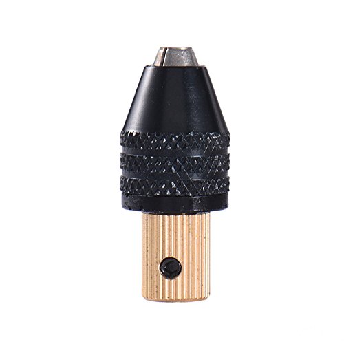 Mini Self-Tightening Electric Motor Shaft Fixture Clamp Drill Chuck Adapter Collet Set 0.3-3.5mm - Precision Brass & Steel Micro Fixing Device for CNC, DIY, and Small Machinery Repairs