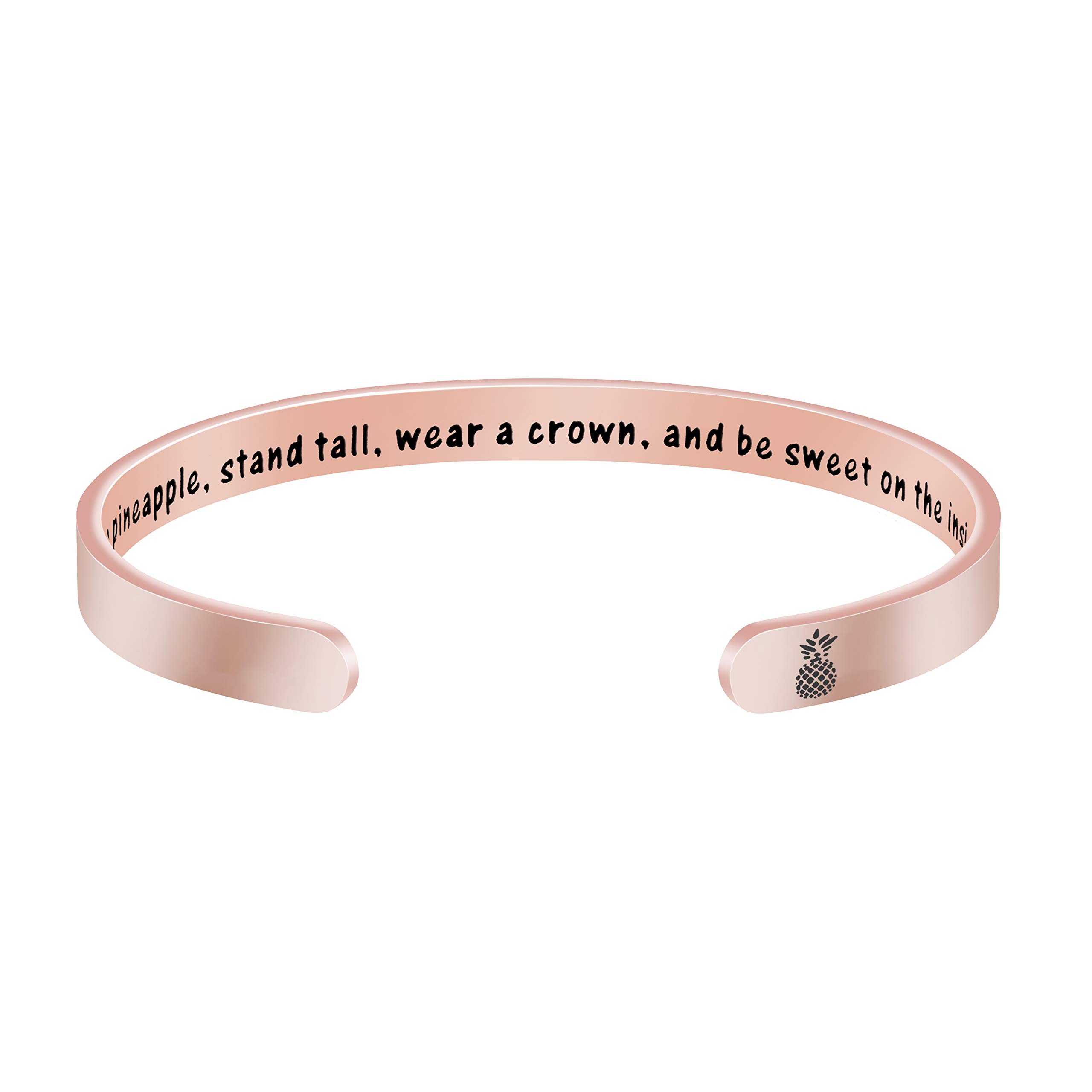 JoycuFF Stainless Steel Cuff Bracelet for Women - Elegant Christmas, Birthday & Thanksgiving Gift for Mom, Mother, Mummy - Meaningful Year-Round Present | Perfect for Special Occasions, Everyday Wear & Thoughtful Surprises