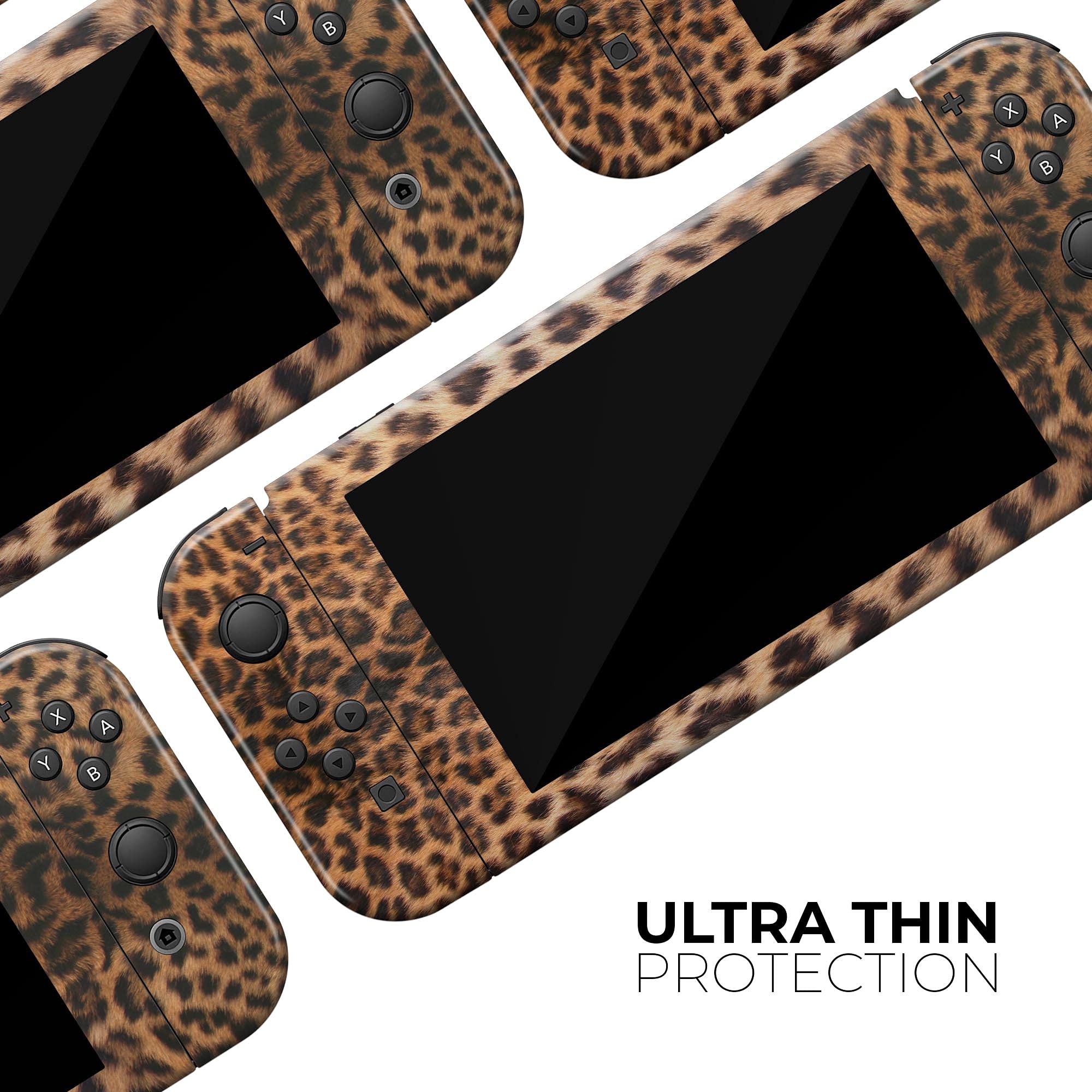 Nintendo Switch Pro Controller Skin - Scratch-Resistant Removable Vinyl Wrap Cover with Mirrored Leopard Design | Protective Decal for Gaming Accessories | Perfect for Customizing & Protecting Your Controller During Intense Gaming Sessions