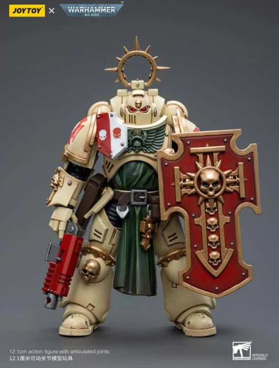 JOYTOY Warhammer 40k Dark Angels Bladeguard Veteran Action Figure - Collectible Miniature for Tabletop Gaming & Display