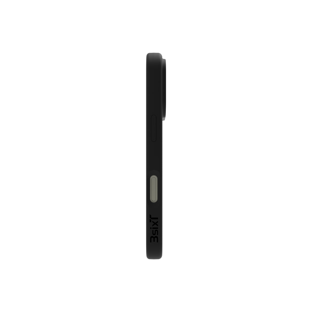3sixT PureFlex+ Silicone MagSafe Compatible Phone Case for iPhone 16 Pro - Shockproof & Anti-Scratch Protective Cover - Perfect for Work, Travel & Outdoor Activities (Black)