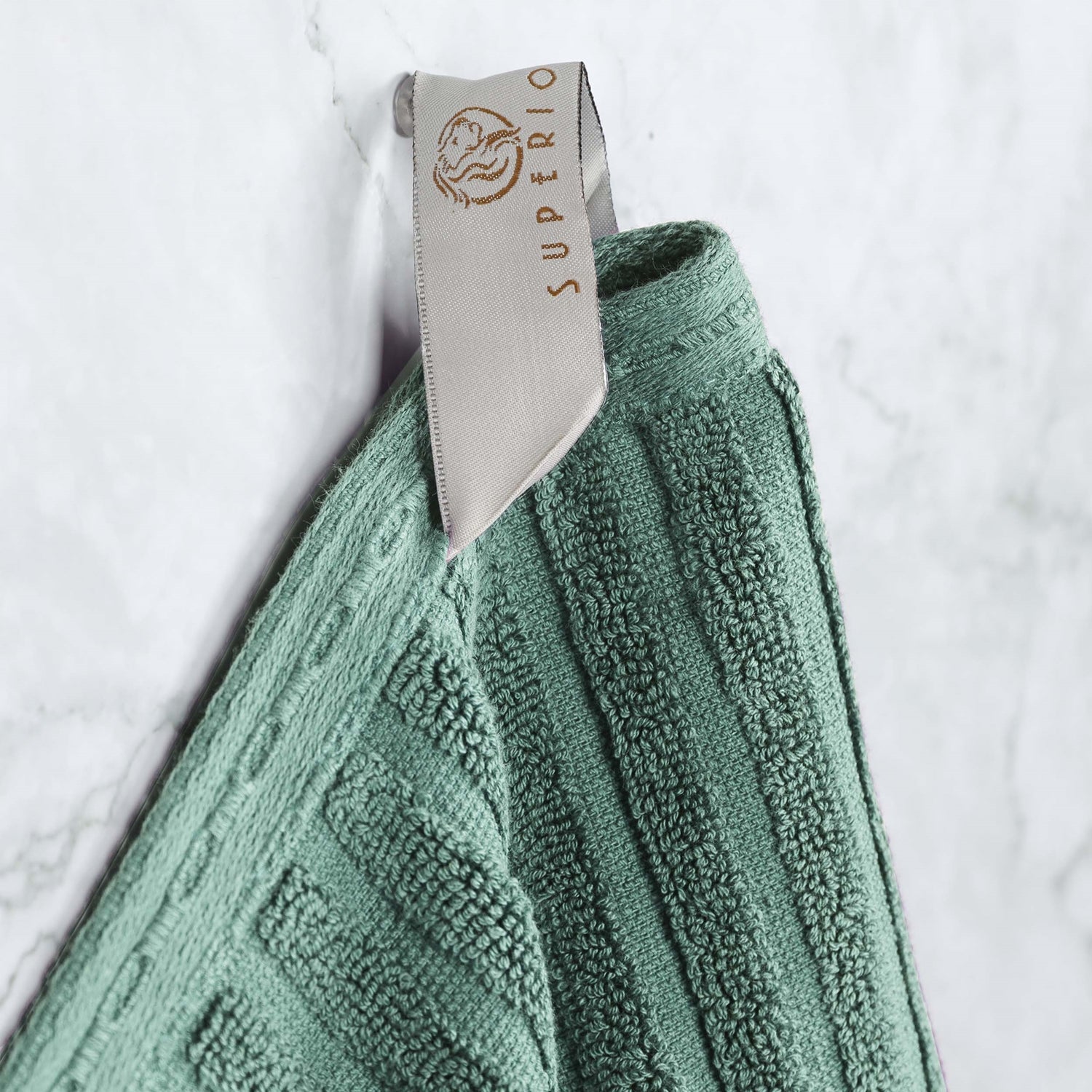 Premium Soho Ribbed Textured Cotton Bath Towel Set - Ultra Absorbent & Quick Dry Hand & Bath Towels for Spa, Gym & Luxury Home Use