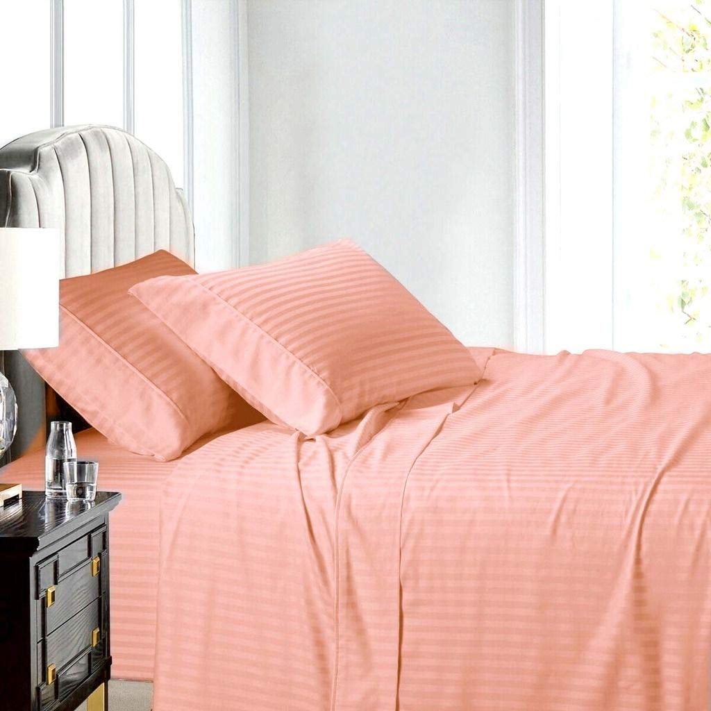 Luxury 4-Piece RV Short Queen Size Bed Sheet Set - 100% Egyptian Cotton, 800 Thread Count, Deep Pocket (7-9