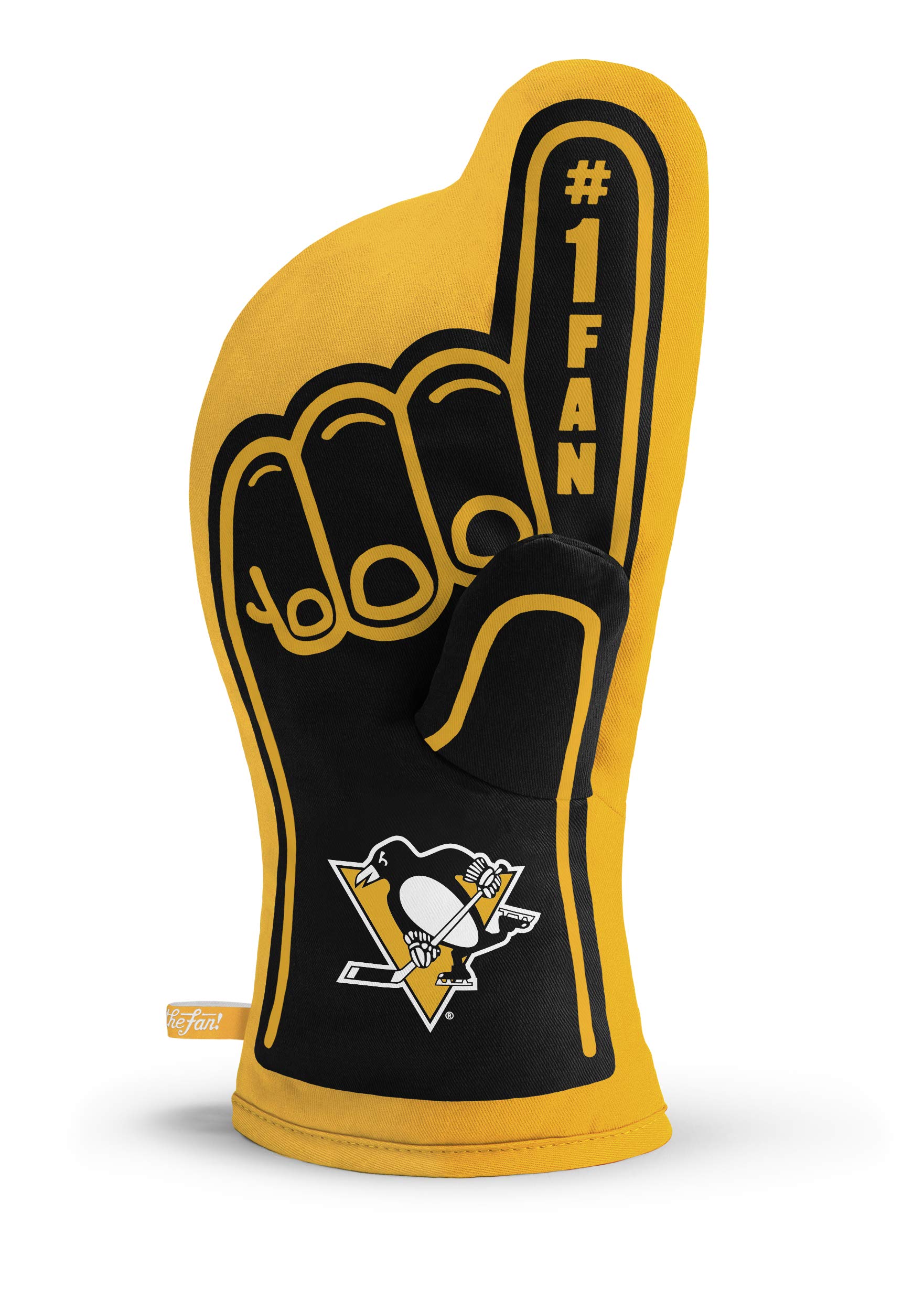 YouTheFan NHL #1 Oven Mitt - Heat Resistant Glove for Cooking, Baking & Grilling - Perfect for Kitchen, BBQ & Tailgating Parties