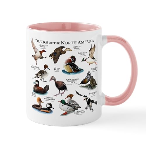 White/Pink Inside - Ducks Of North America Mug