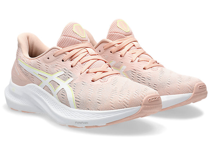 ASICS GT 2000 12 GS Running Shoes for Kids - Breeze/White - Lightweight & Supportive Sneakers for School, Sports & Daily Activities