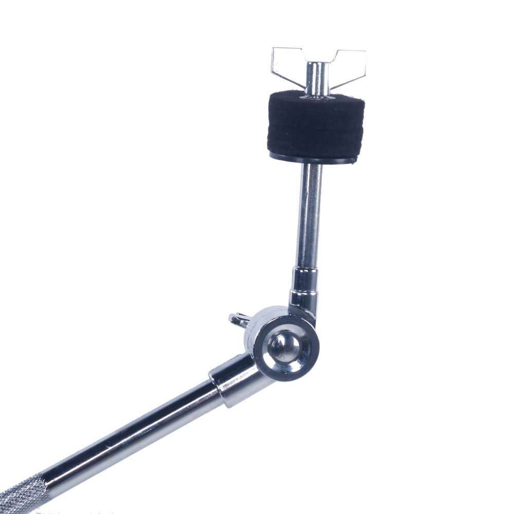 Adjustable Hi-Hat Cymbal Stand with Double Tom Drum Mount - Professional Drum Pedal Control for Drummers | Perfect for Live Performances, Studio Recording & Drum Practice