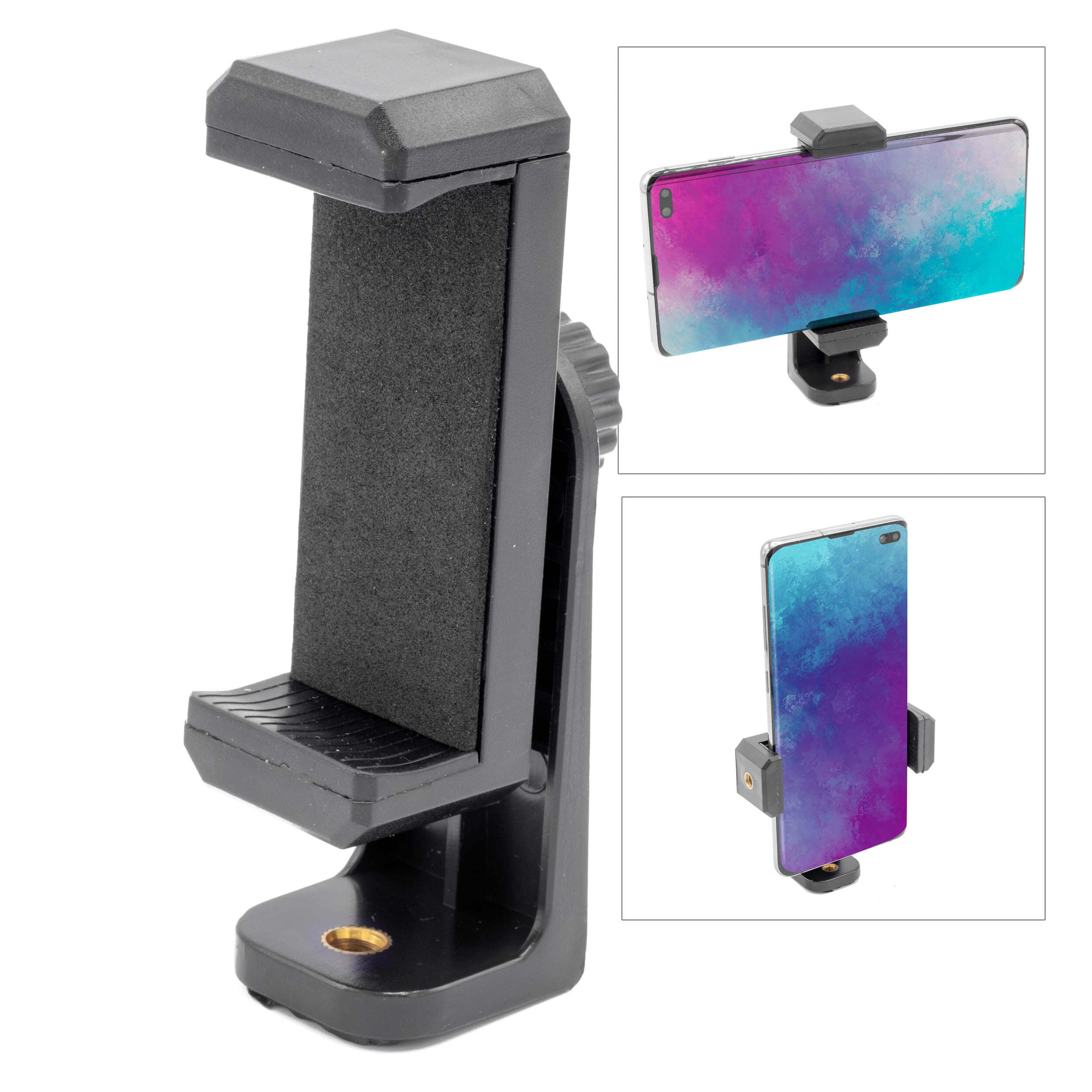 360° Rotating Smartphone Mount with 1/4
