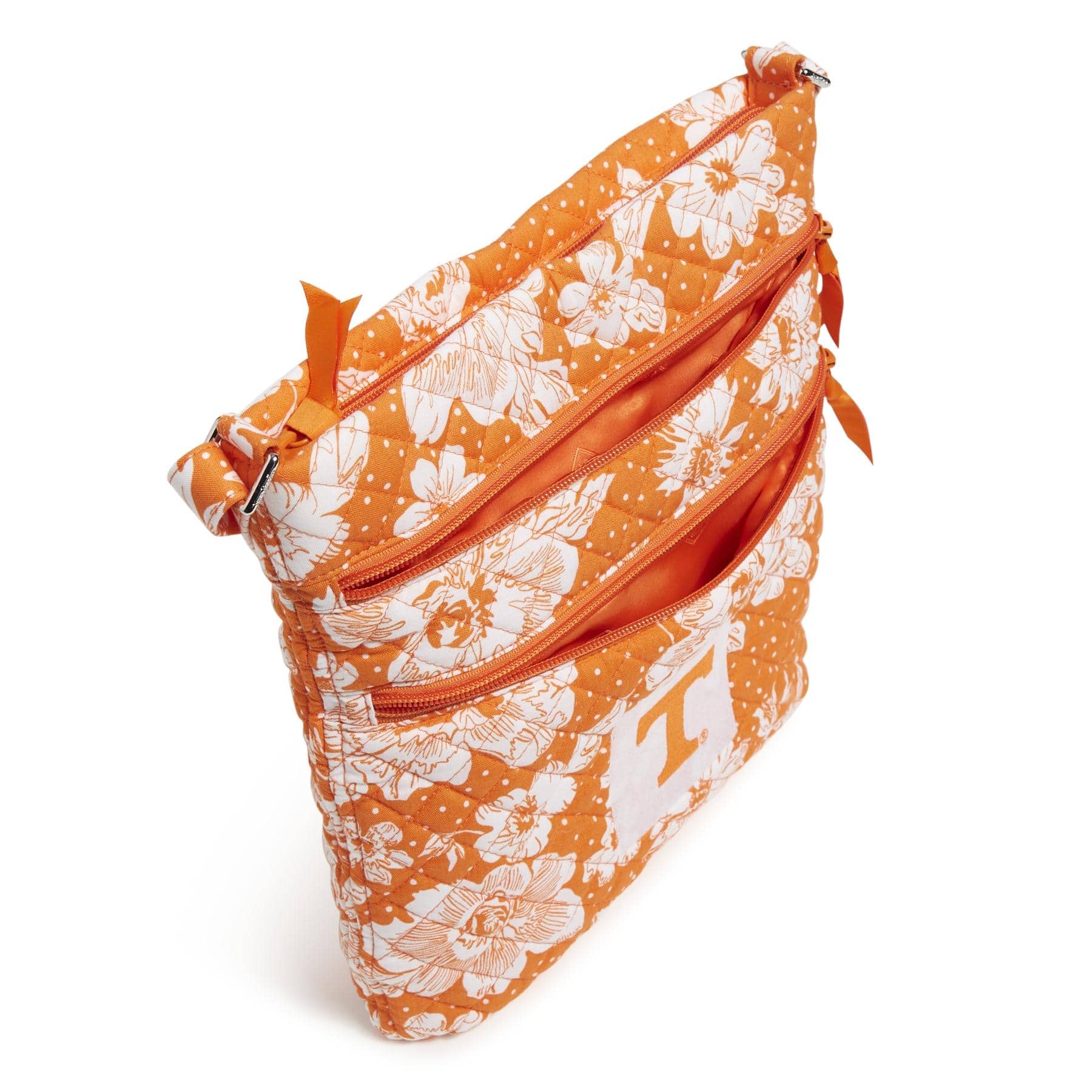 Stylish Collegiate Triple Zip Crossbody Bag for Women - Trendy Hipster Purse with Multiple Pockets - Perfect for Campus, Travel & Everyday Use