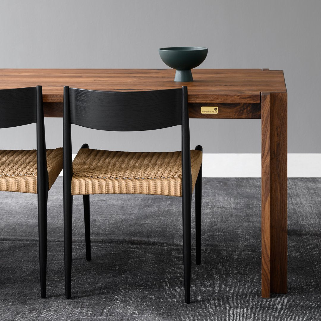 Jeppe Utzon Table #1 - Modern Scandinavian Dining Table for Home & Office - Perfect for Dining Rooms, Kitchens, and Workspaces