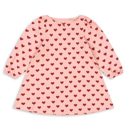 KONGES SLOJD Drey Dress for Girls Age 2-8 Years | Organic Cotton Kids Clothing | Perfect for Birthday Parties, School Events & Family Gatherings