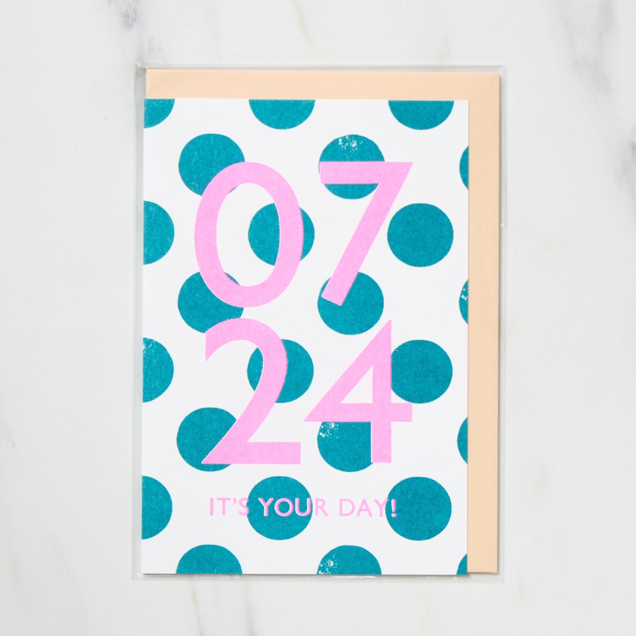 365 Find Your Day Card - July Edition | Premium Letterpress Letters for Birthdays, Anniversaries & Special Occasions | Perfect Gift for Loved Ones