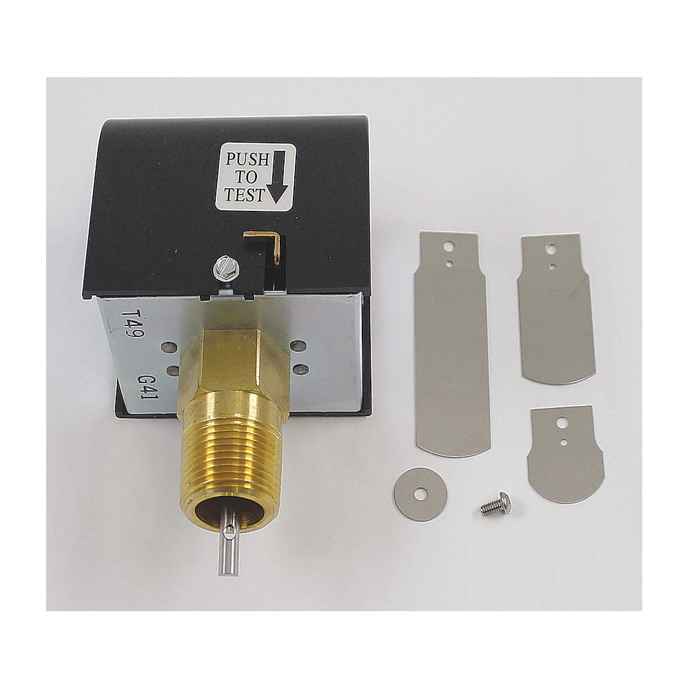 ITT McDonnell Miller FS43RPT 114639 Flow Switch with Test Feature - General Purpose Water Flow Sensor for HVAC, Boiler & Industrial Piping Systems
