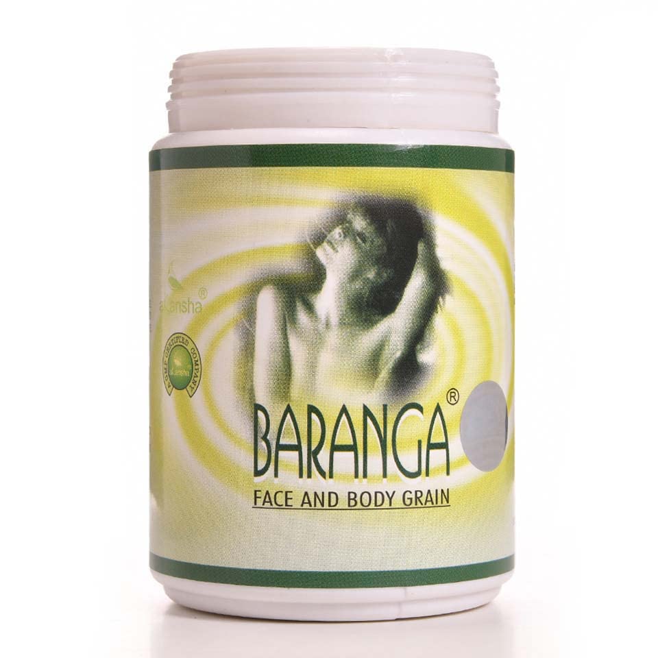 AKANSHA Baranga Ayurvedic Face and Body Scrub - 100g Natural Exfoliator for Glowing Skin | Perfect for Daily Skincare Routine & Spa Treatments