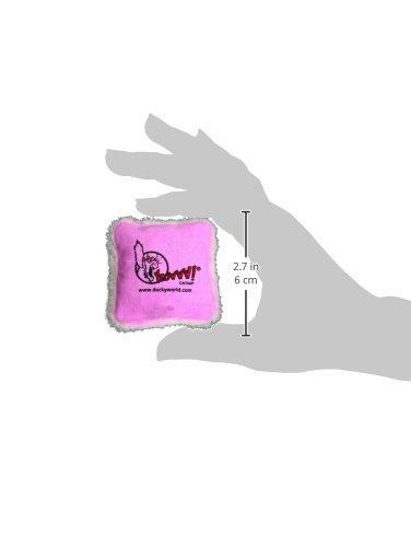 Yeowww! Pink Catnip Pillow for Cats - Natural Cat Toy with Organic Catnip - Fun & Safe Playtime - Perfect for Indoor Kitties & Stress Relief