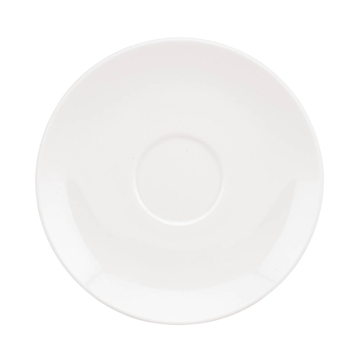 Dual Round Saucer - 2-Piece Set for Serving Appetizers, Desserts & Small Plates - Perfect for Parties, Weddings & Home Entertaining