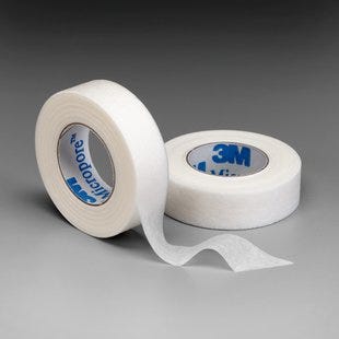 3M 1532S1 Medical Tape - 100 Count Box | Hypoallergenic Surgical Tape for Wound Care, First Aid & Bandage Securing | Hospital, Clinic & Home Use