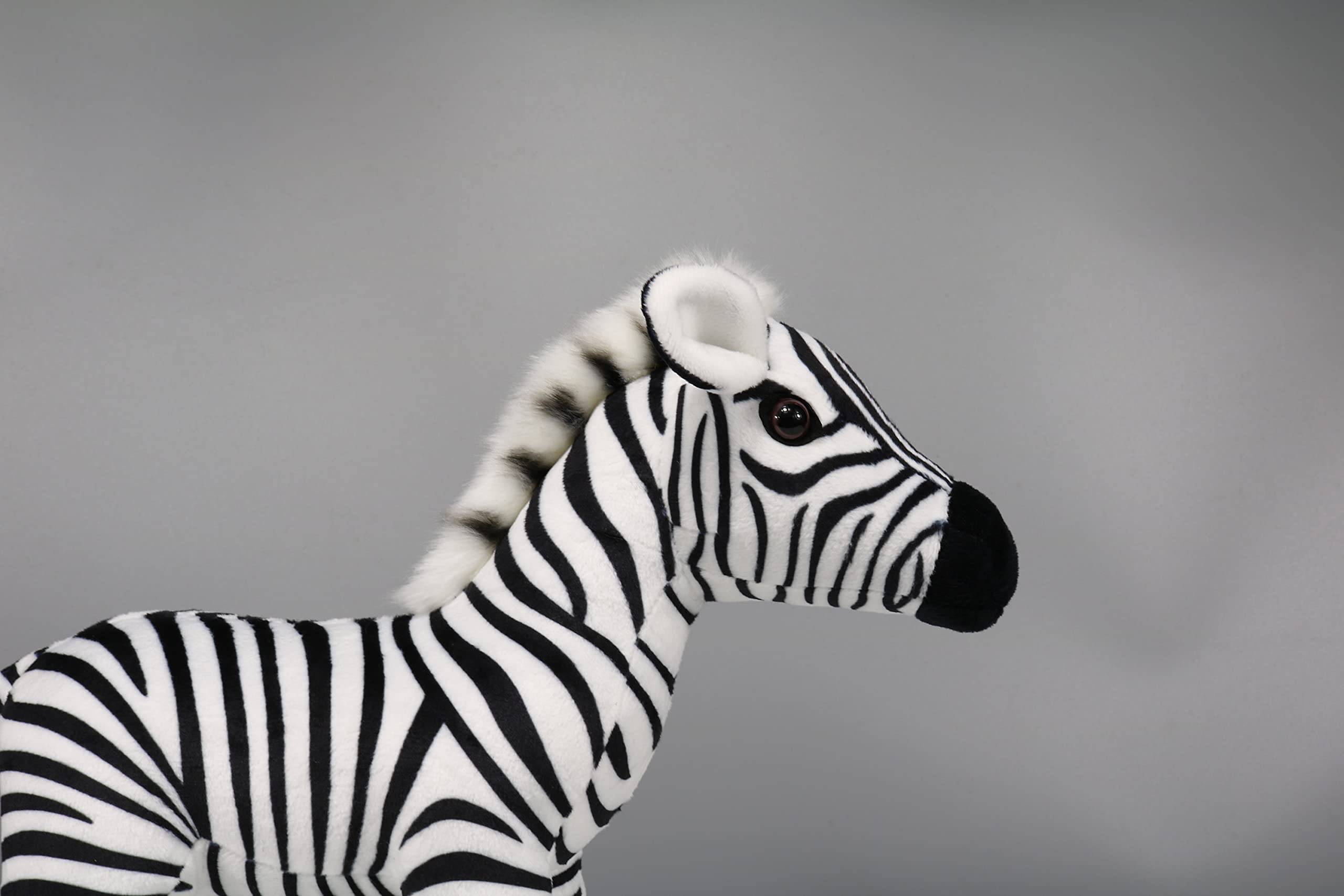 11 Inch Zebra Plush Toy - Soft Wild Animal Stuffed Bear for Kids, Zoo Family Gift | Perfect for Nursery Decor, Birthday Presents & Cuddling