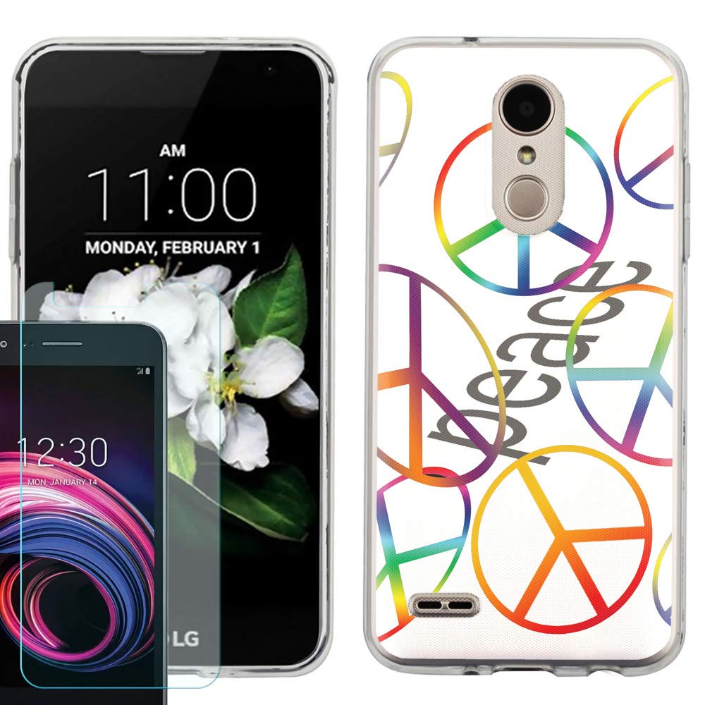 Durable TPU Phone Case for LG Aristo 3 & Tribute Empire with Screen Protector - Perfect for Everyday Protection