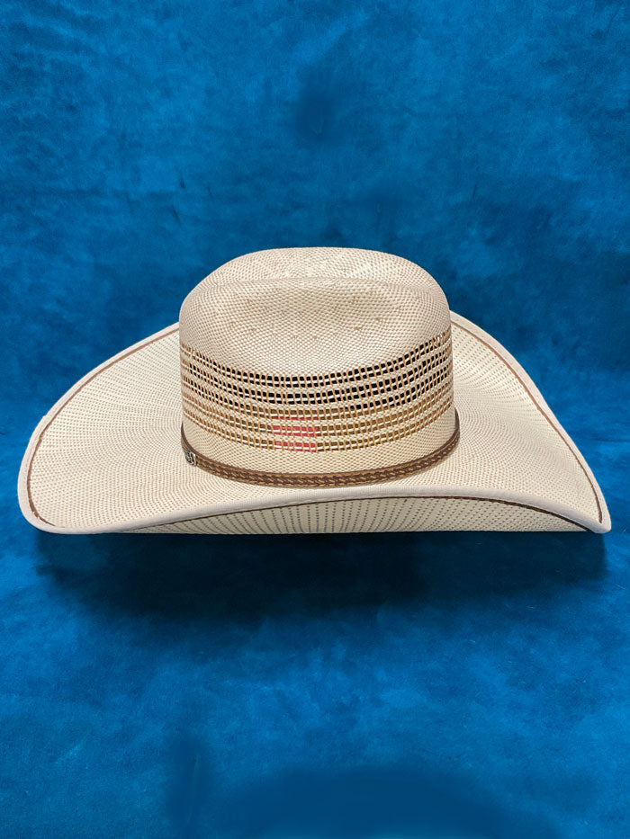 Justin JS3B30BEND Bender Straw Cowboy Hat - Ivory Western Style for Men & Women - Perfect for Rodeo, Country Music Festivals & Summer Outdoor Activities