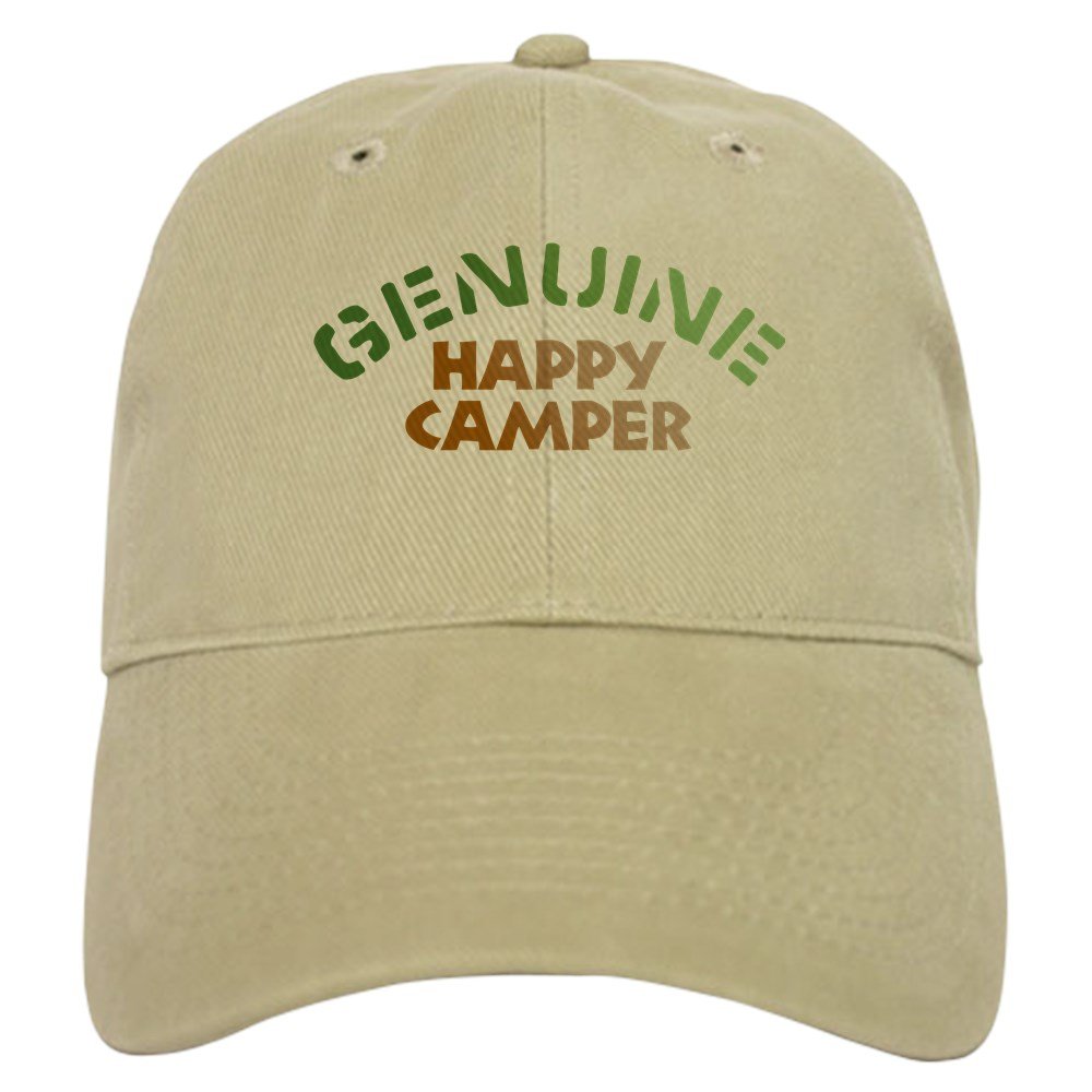 Happy Camper Baseball Cap - Comfortable & Stylish for Outdoor Adventures