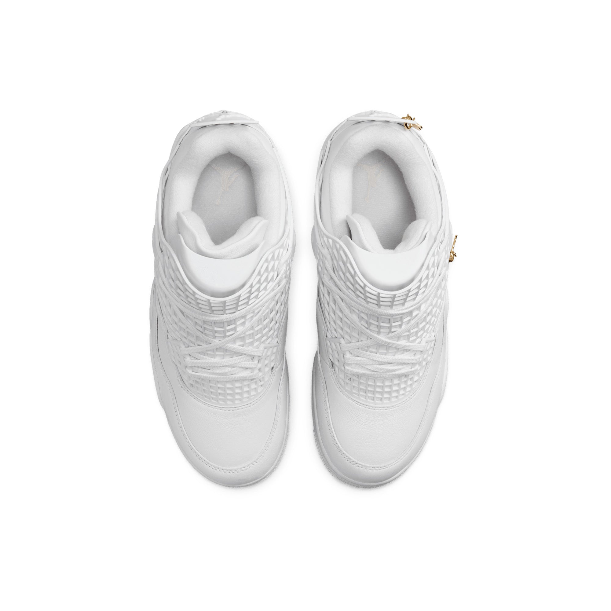 Air Jordan 4 Retro 'White Net' Women's Basketball Shoes 2024 - Stylish Sneakers for Casual Wear, Gym & Street Fashion