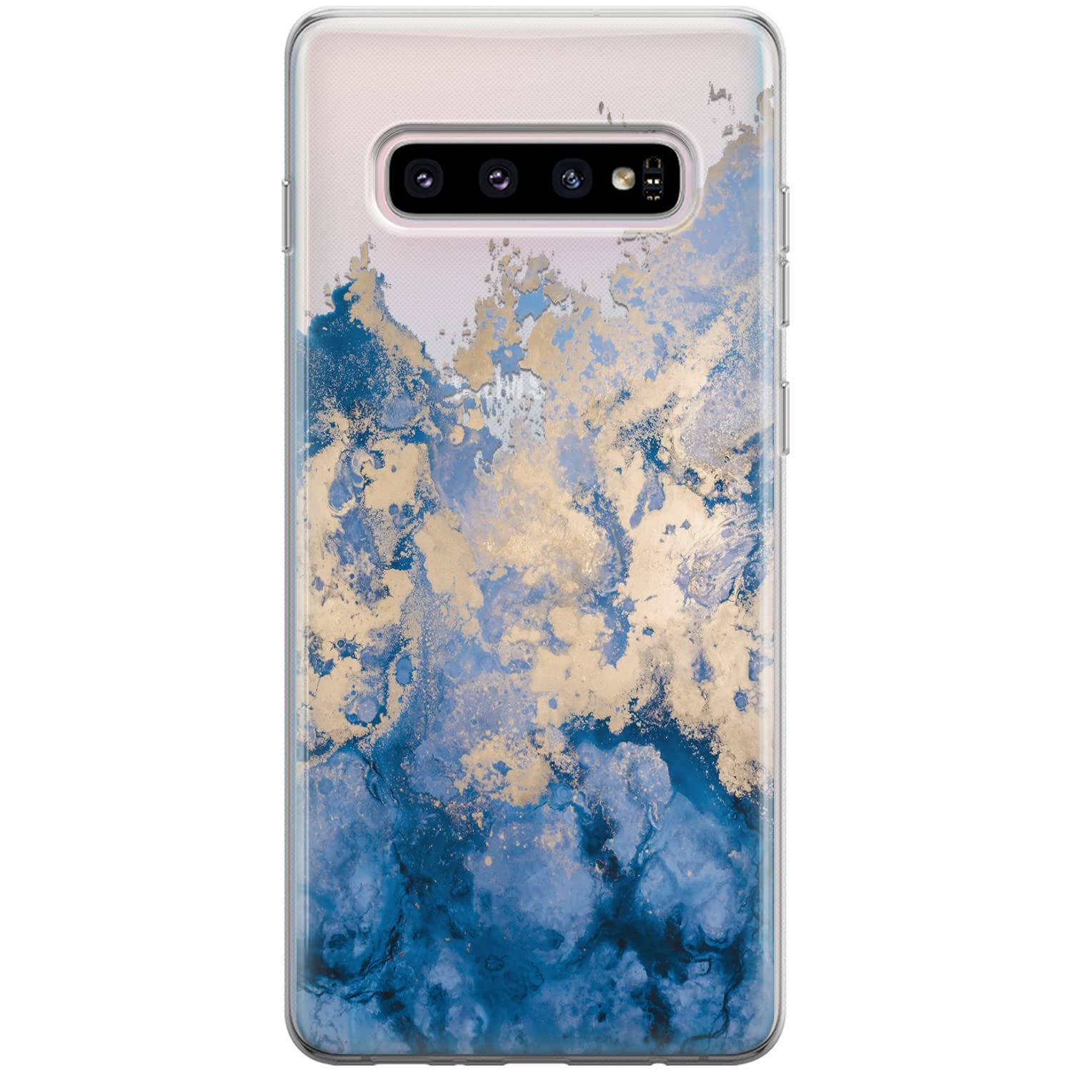 Shockproof Phone Case for Samsung Galaxy S24/S23 Ultra/S22+/S21 FE 5G/S20/Note 20/10 - Marble Design Luxury Protective Cover with Soft Texture | Perfect for Everyday Use, Travel & Business Meetings