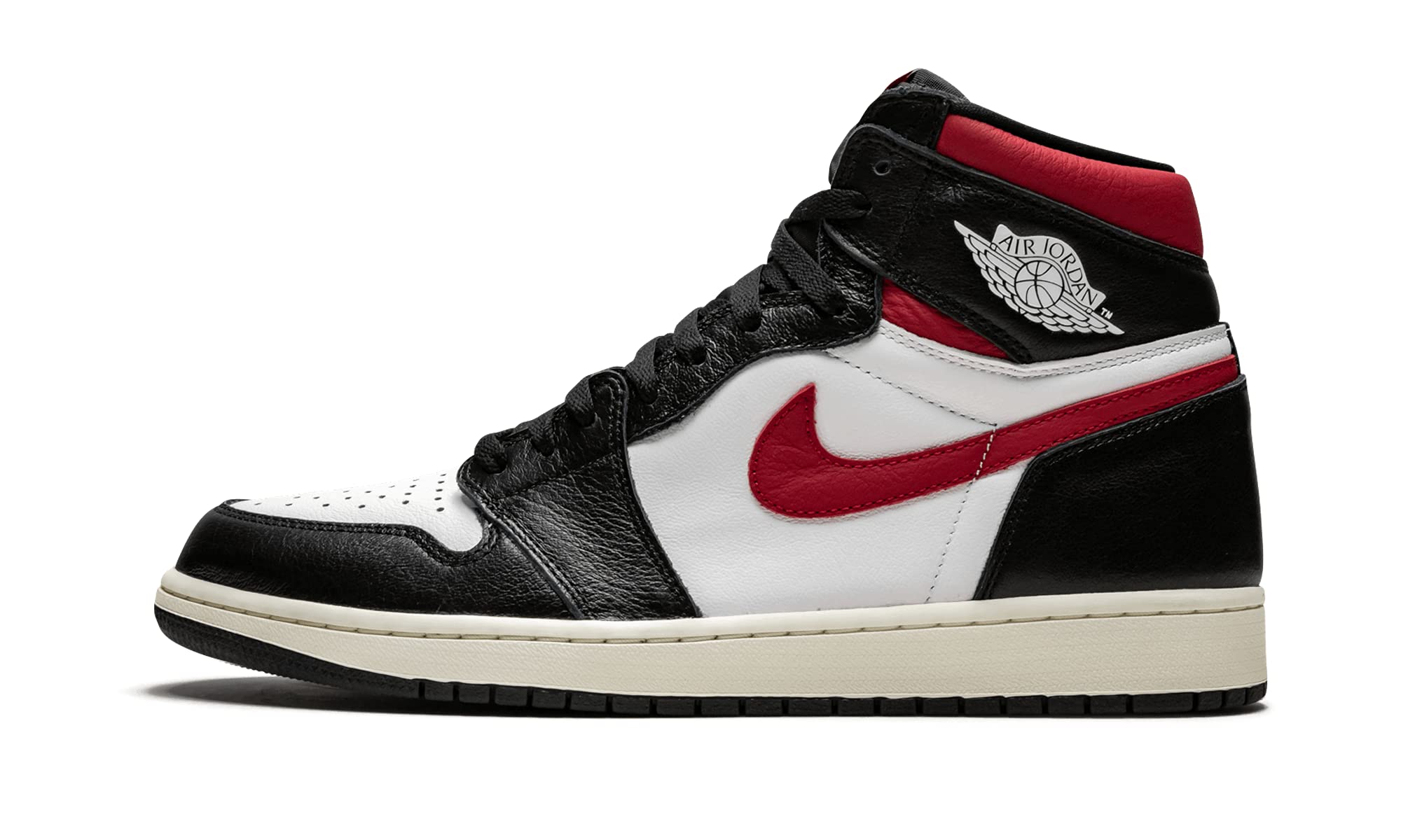 Jordan Men's Air 1 Retro High OG Sneakers 555088-061 Gym Red - Size 8.5 US - Basketball Shoes for Men, Streetwear Fashion & Casual Wear