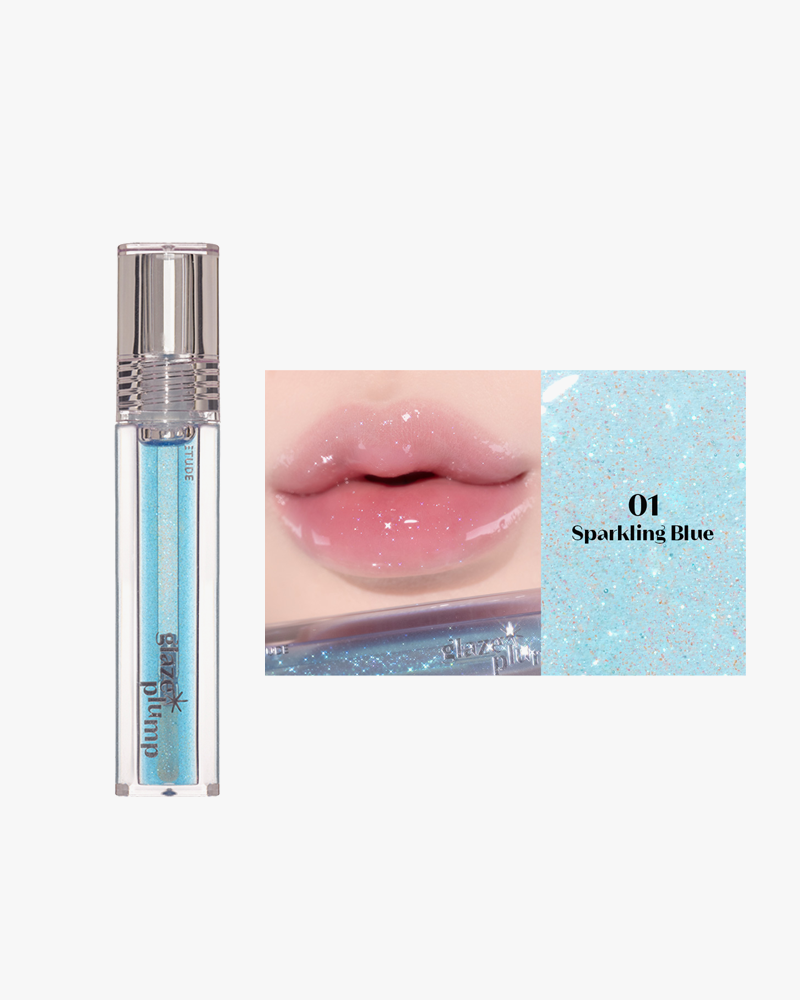 Etude Glaze Plump Gloss - Hydrating Lip Gloss with Shine & Volume | Perfect for Daily Wear & Night Out Makeup