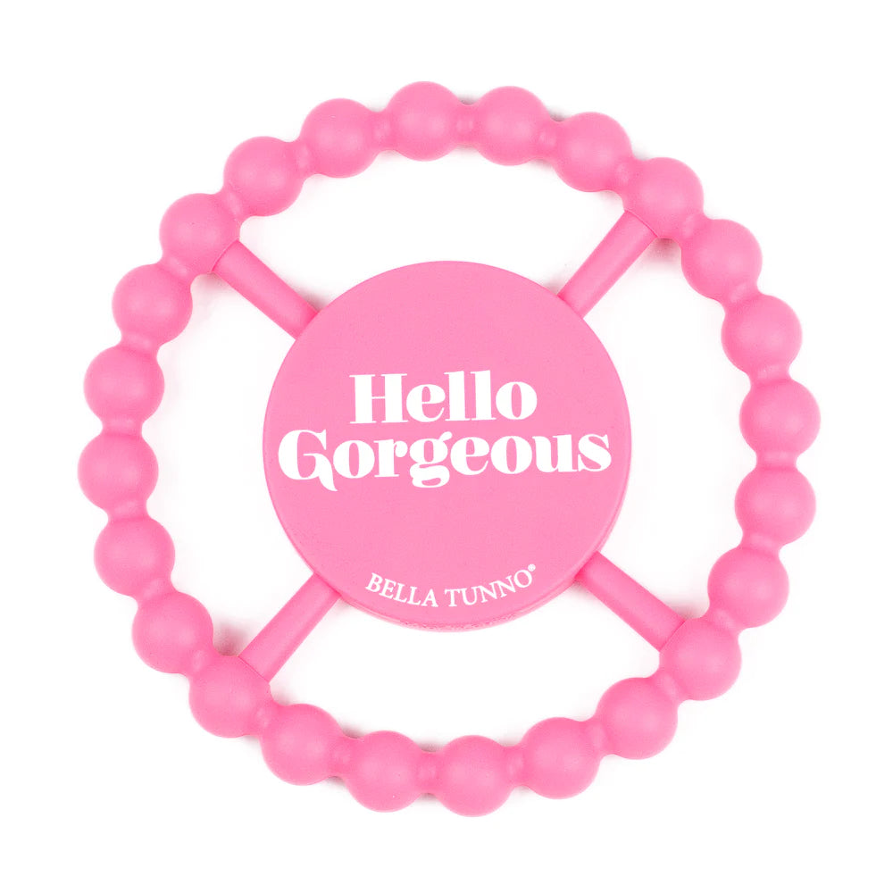 Bella Tunno Baby Teether - Safe & Non-Toxic Chew Toy for Soothing Sore Gums - Perfect for Infants & Toddlers (Ideal for Teething Relief, Travel, and On-the-Go Comfort)