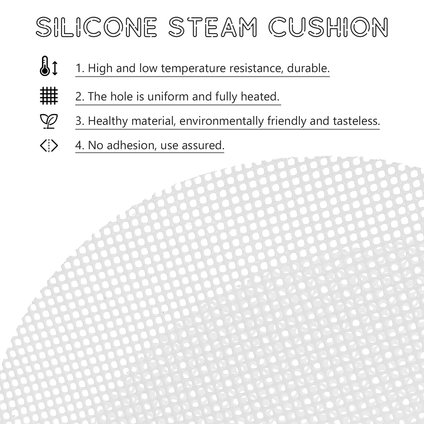 20pcs Reusable Silicone Steamer Mats - Non-Slip Steamer Pads for Dumplings, Buns & Vegetables - Safe, Heat-Resistant Kitchen Steamer Cloths - Perfect for Bamboo & Metal Steamers - Ideal for Asian Cooking, Meal Prep & Healthy Eating