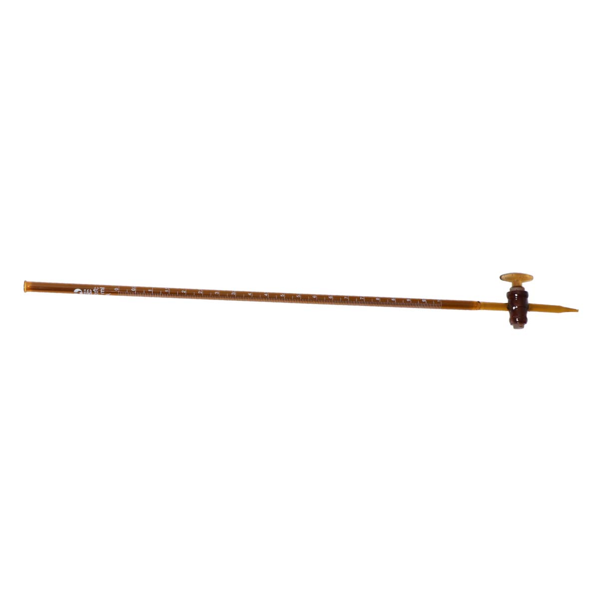 1pc Burette - High Precision Glass Burette for Chemical Labs, Classroom Experiments, Titration, and Scientific Research | Laboratory Glassware & Chemistry Apparatus