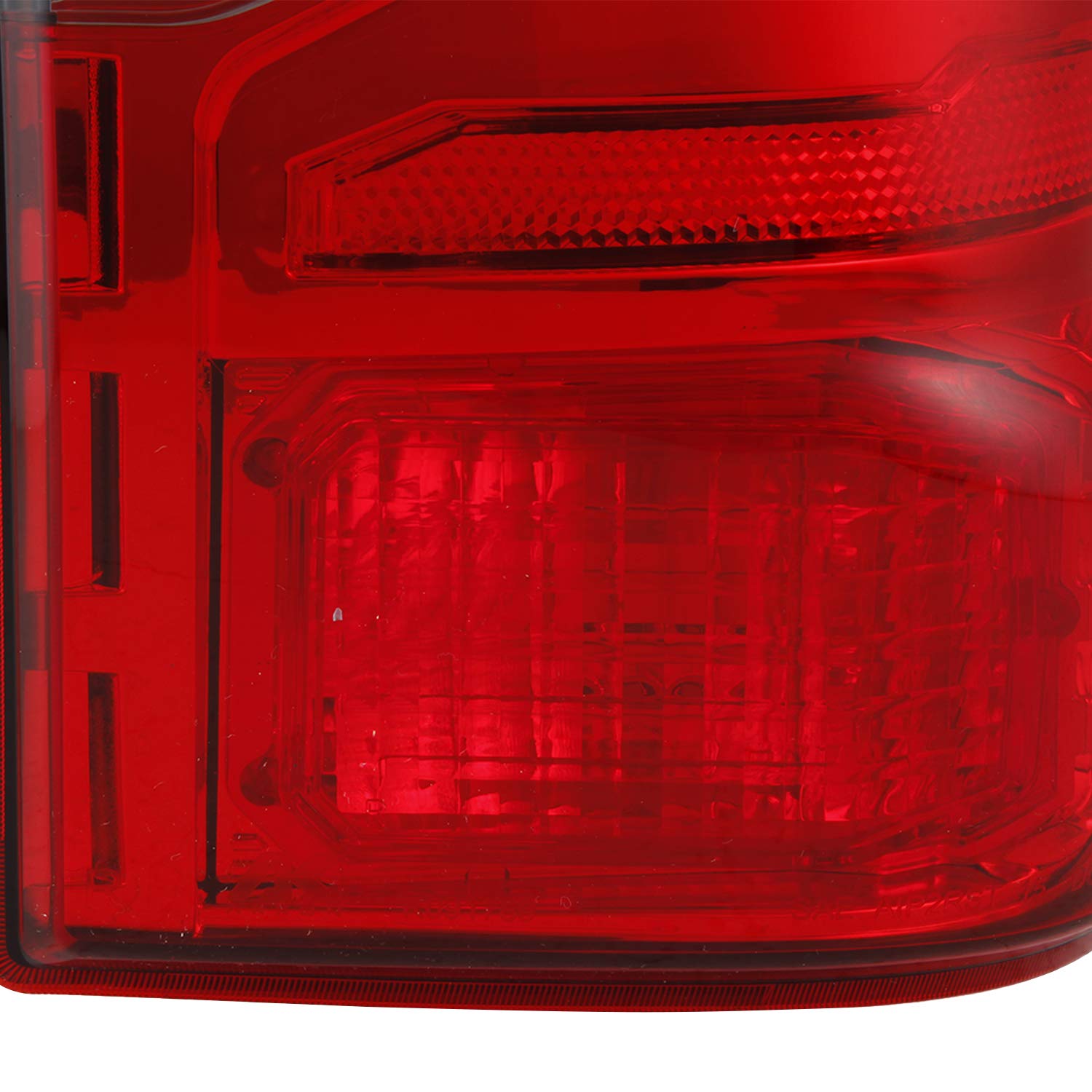 AKKON LED Tail Lights for 2016-2021 Nissan Titan - Red Smoke Housing Premium Replacement Taillamps - Upgrade Your Truck's Style & Night Visibility