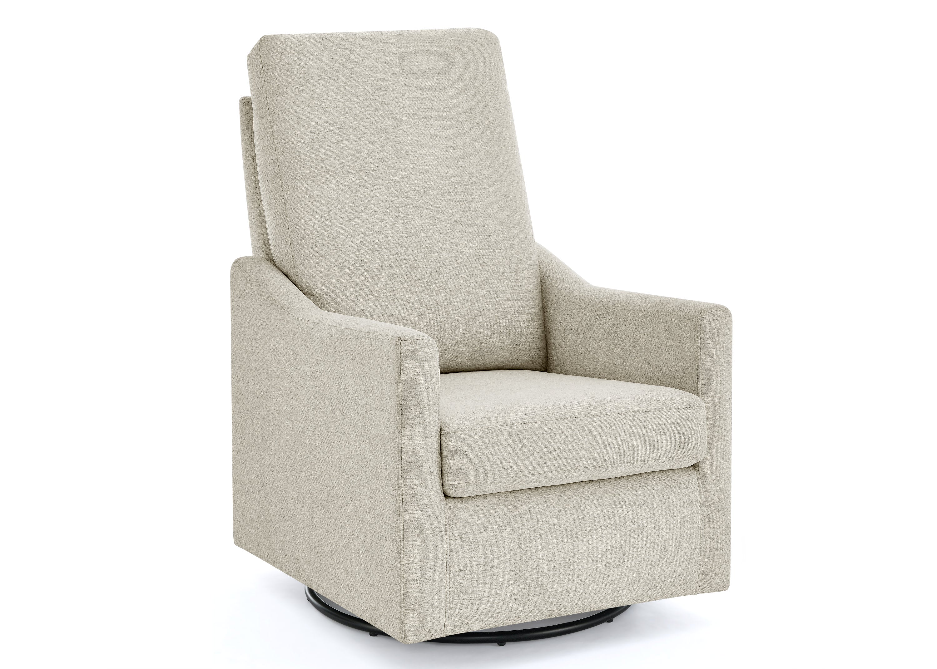 Andie Nursery Glider Swivel Chair - Stain Resistant LiveSmart Fabric - Comfortable Rocking Chair for Breastfeeding & Baby Nursery - Perfect for Nursing, Reading & Relaxing with Your Newborn