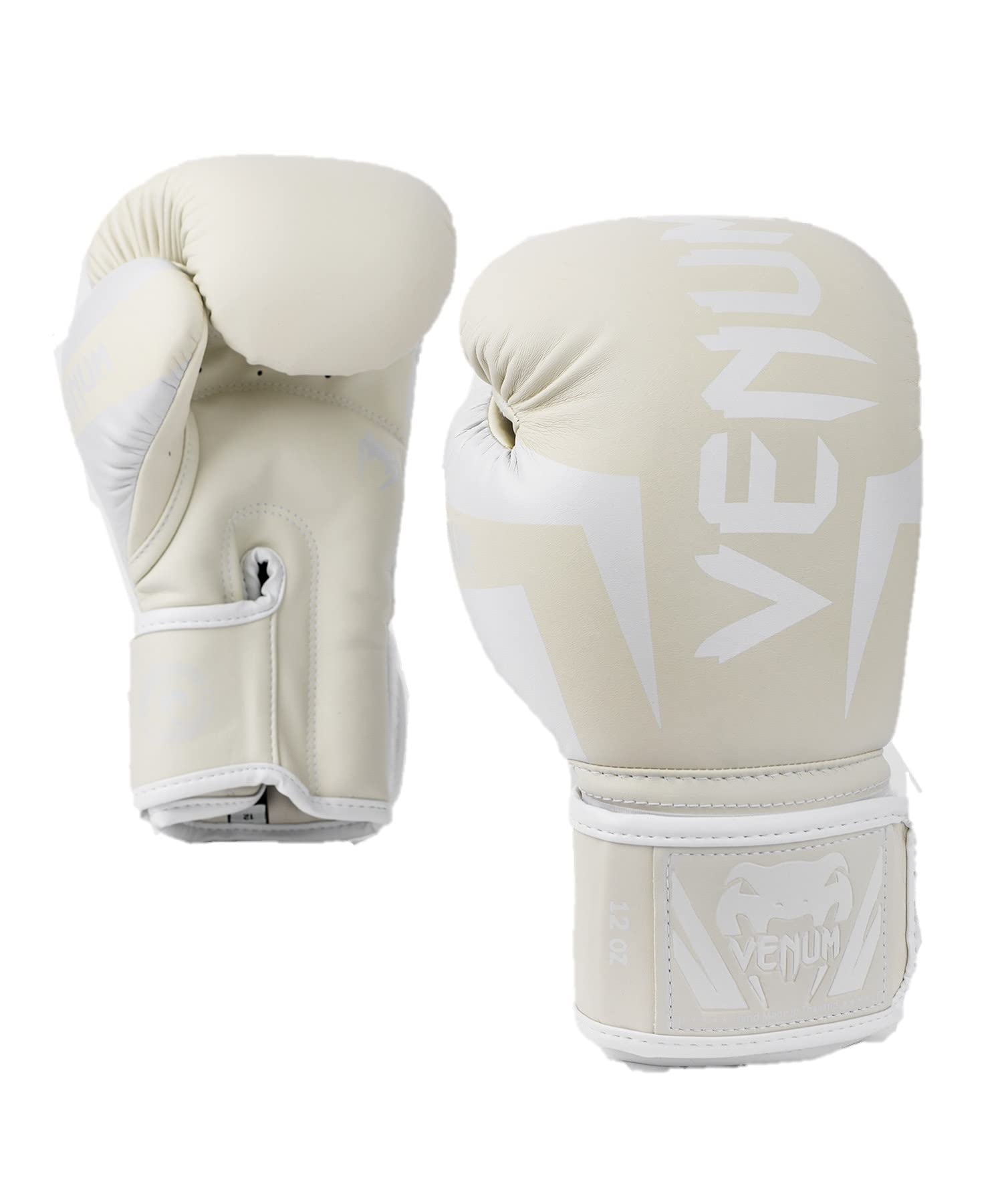 VENUM Elite Boxing Gloves for Men & Women - Professional Training, Sparring & MMA - Premium Leather Muay Thai & Kickboxing Gloves (Great for Gym Workouts, Heavy Bag Training & Martial Arts Practice)