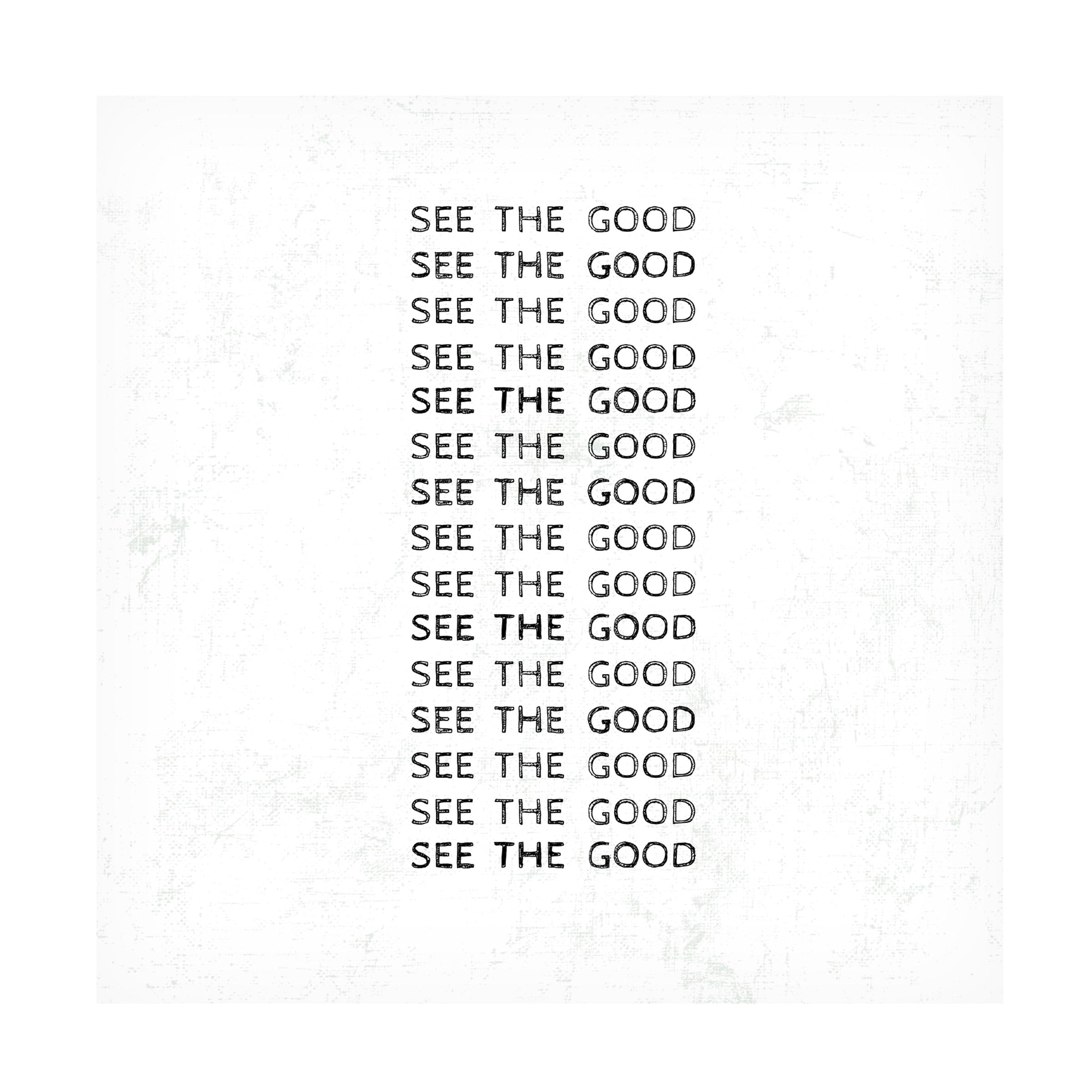 Trademark Fine Art 'See Good' Canvas Wall Art Print - Modern Home Decor for Living Room, Bedroom & Office