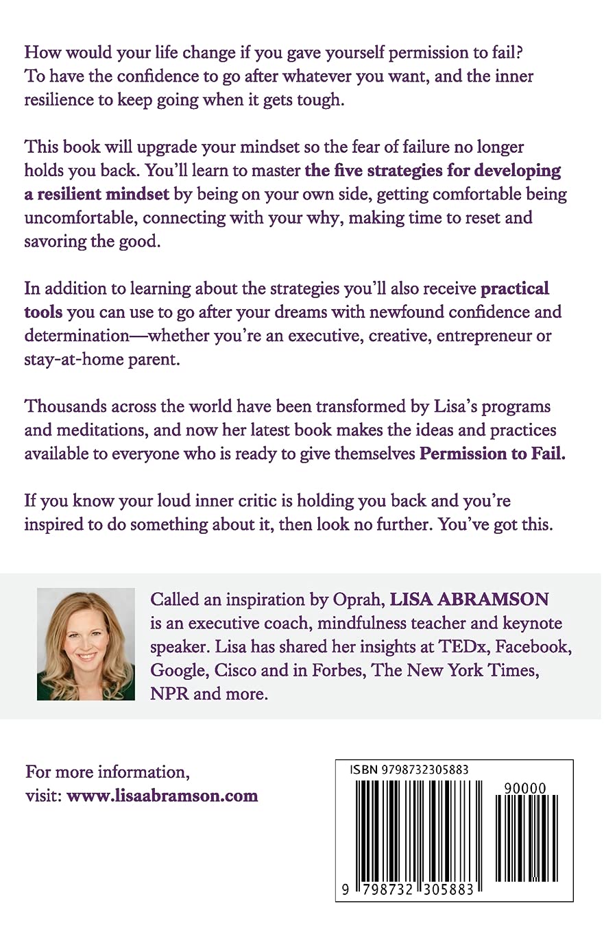 Permission to Fail: The Overachiever’s Guide To Becoming Unstoppable - Motivational Book for Entrepreneurs & High Achievers - Perfect for Career Growth & Personal Development
