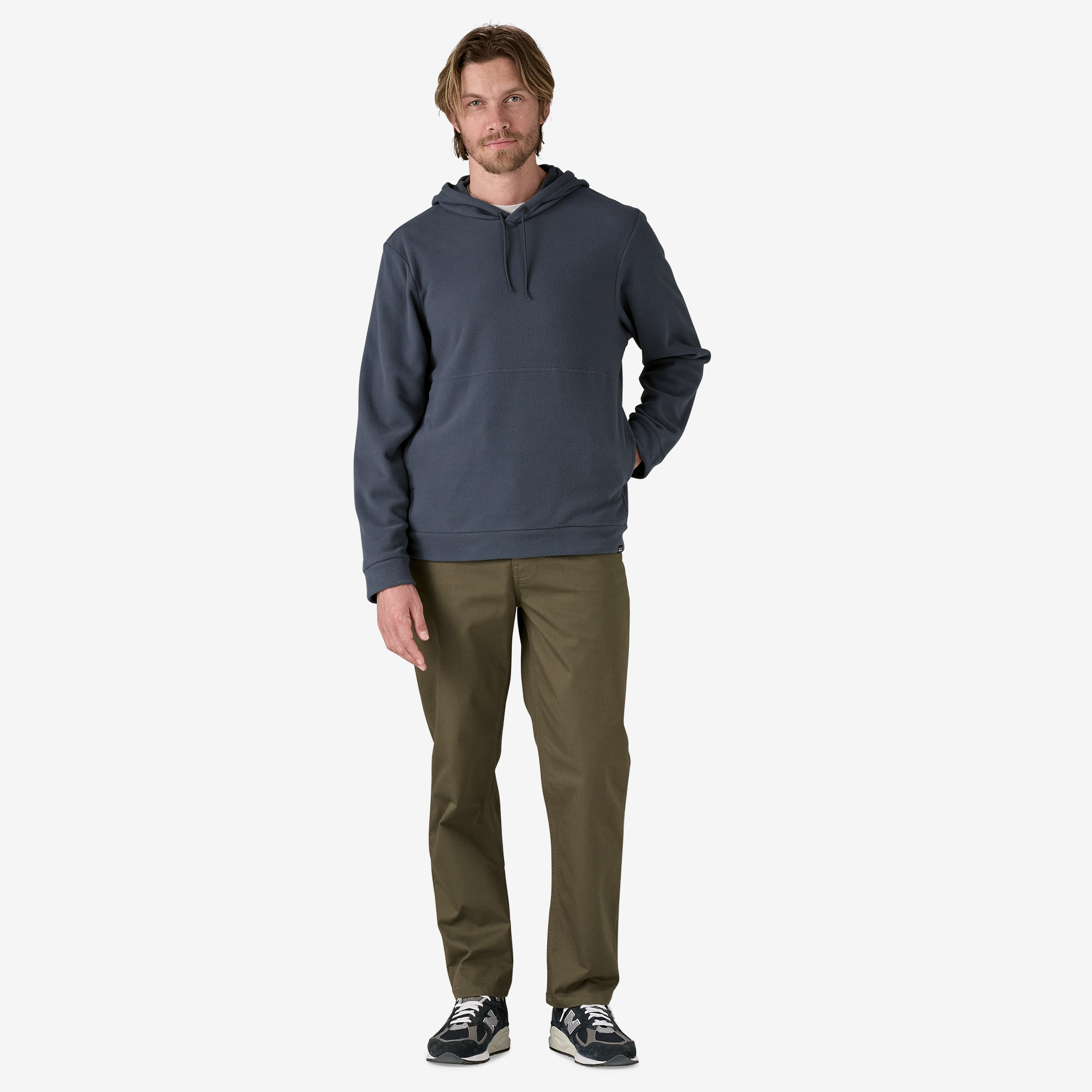 Men's Micro D® Fleece Hoody - Soft & Warm Winter Pullover for Outdoor Activities & Casual Wear