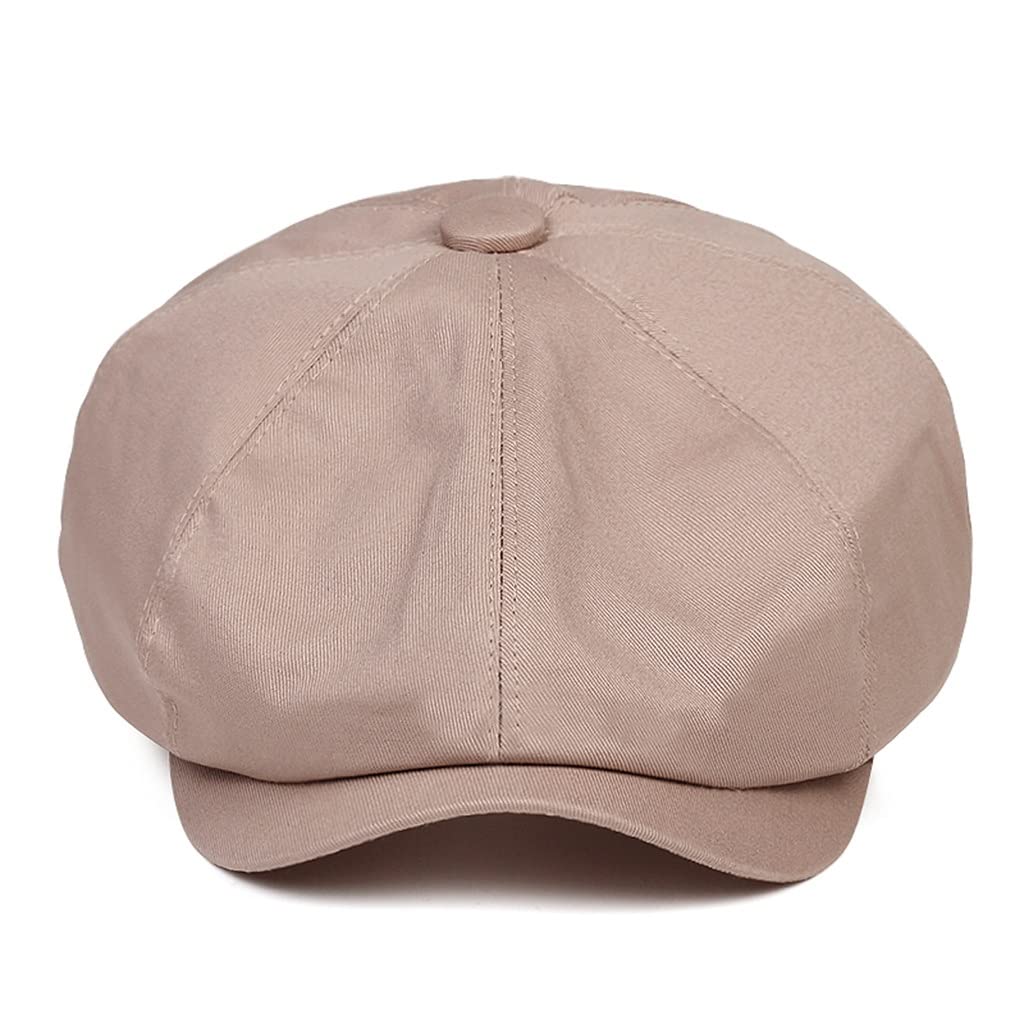 Spring Summer Cotton Beret Caps for Men & Women - Unisex Octagonal Sun Hat for Outdoor Sports (X-Large, Color C) | Perfect for Beach, Hiking & Fashion Accessories