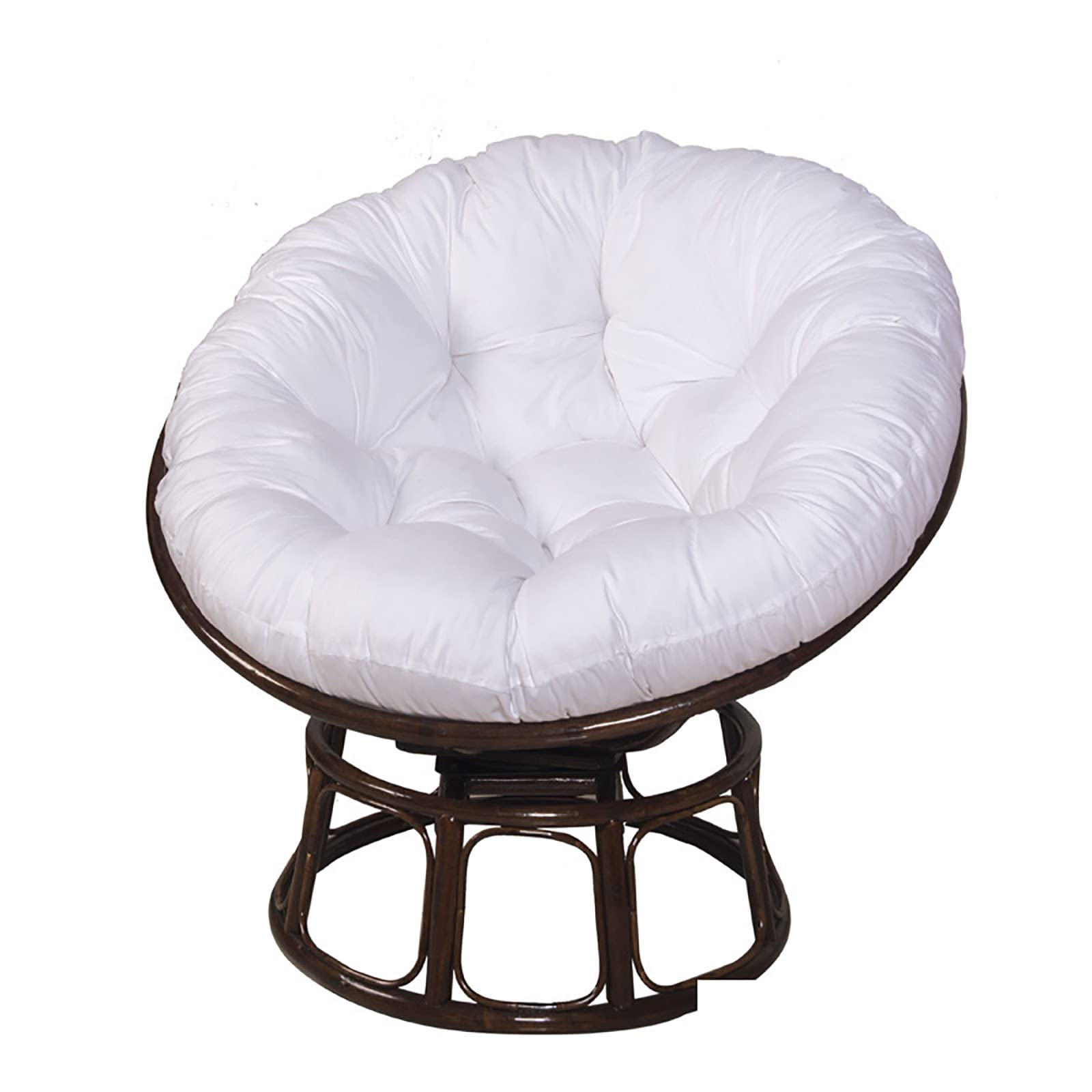 Premium Wicker Chair Cushions - Comfortable Outdoor Seat Cushions for Egg Rocking Chairs, Rattan Swivel Chairs & Hanging Chairs - Water-Resistant & Durable Patio Furniture Cushions for Garden, Porch & Backyard Relaxation