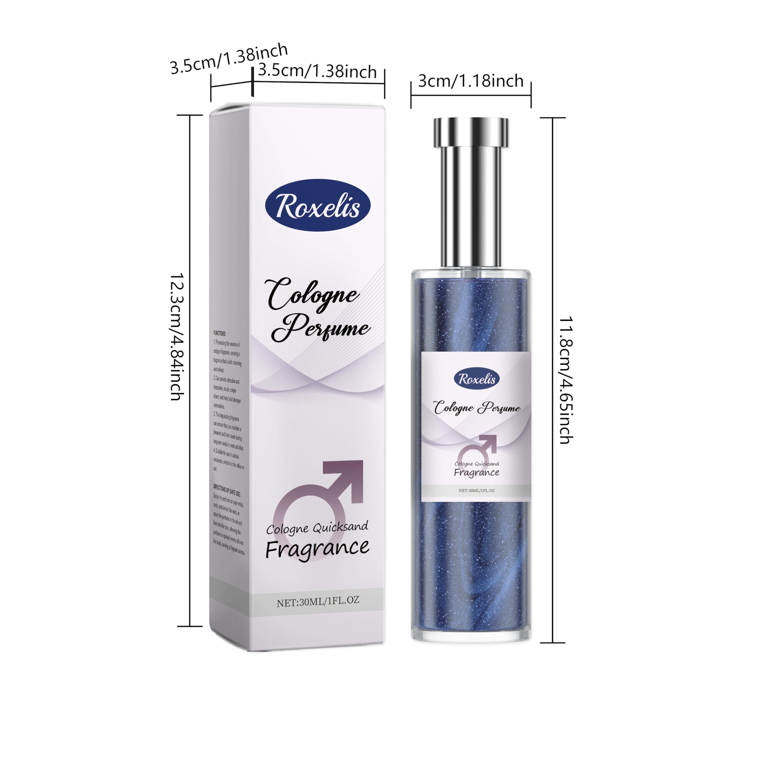Best Men's Cologne Perfume - Premium Long-Lasting Fragrance for Men | Perfect for Date Night, Office & Special Occasions