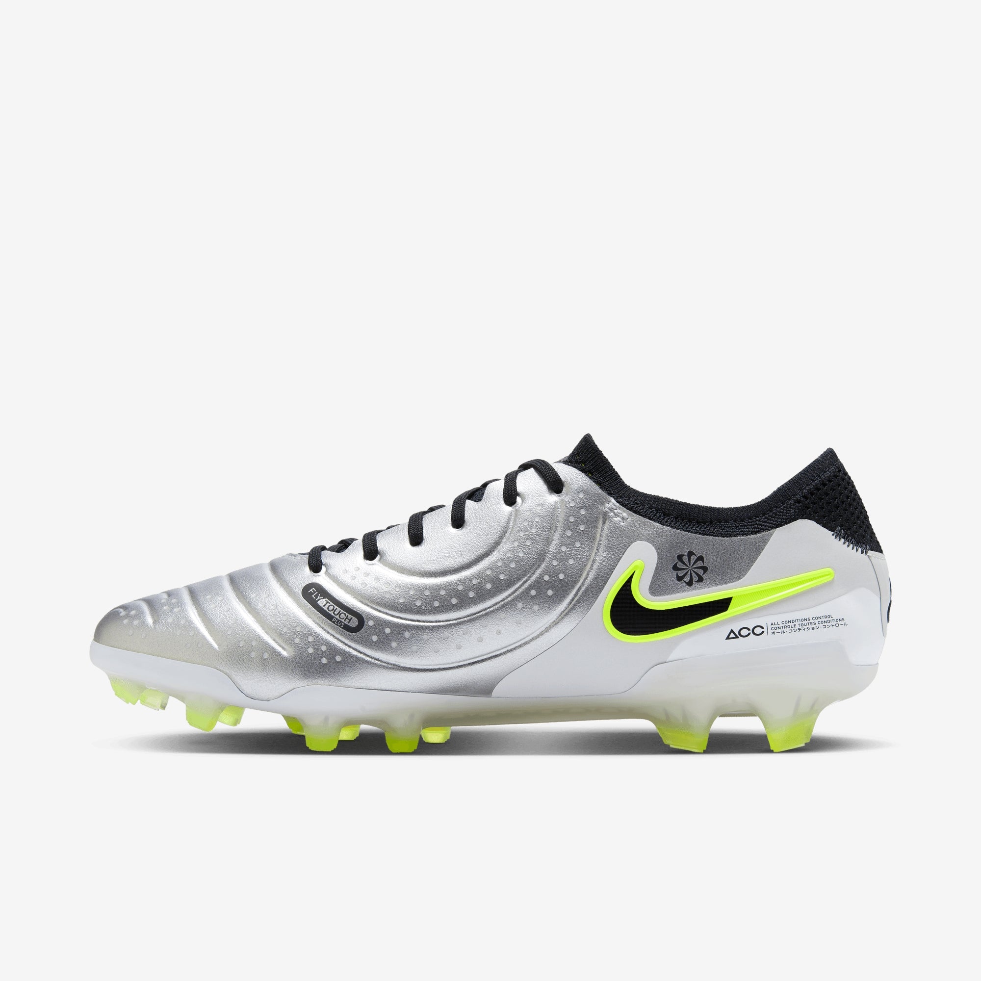 Nike Tiempo Legend 10 Elite FG Soccer Cleats - Premium Leather Football Boots for Men - Firm Ground Soccer Shoes for Professional Play & Training - Perfect for Matches, Practice, and Turf Games