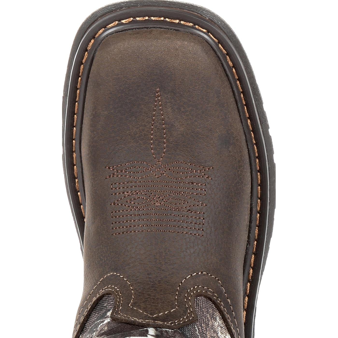 ROCKY Kids' Ride FLX Western Boots - Comfortable & Durable Cowboy Boots for Boys & Girls - Perfect for Horseback Riding, Rodeos & Western Style Outfits